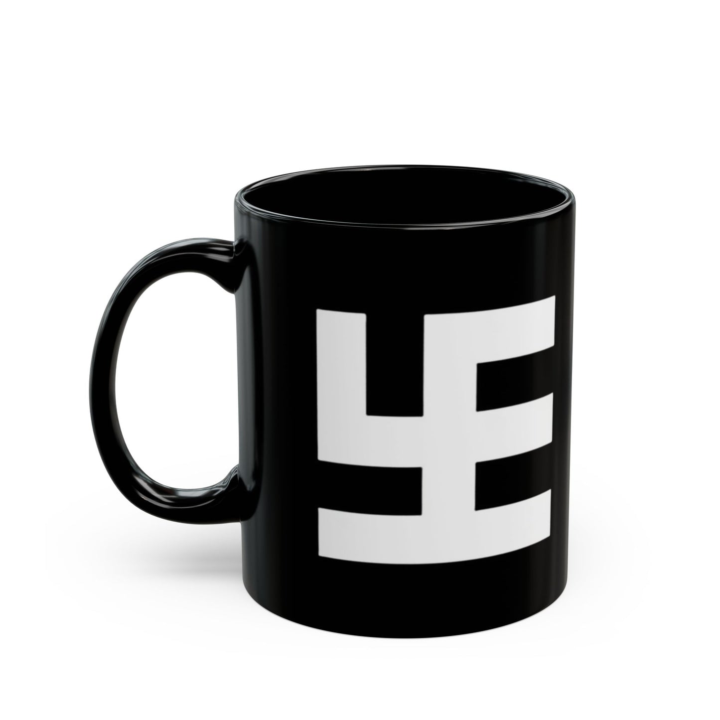 Swasticoin Modern Black Mug