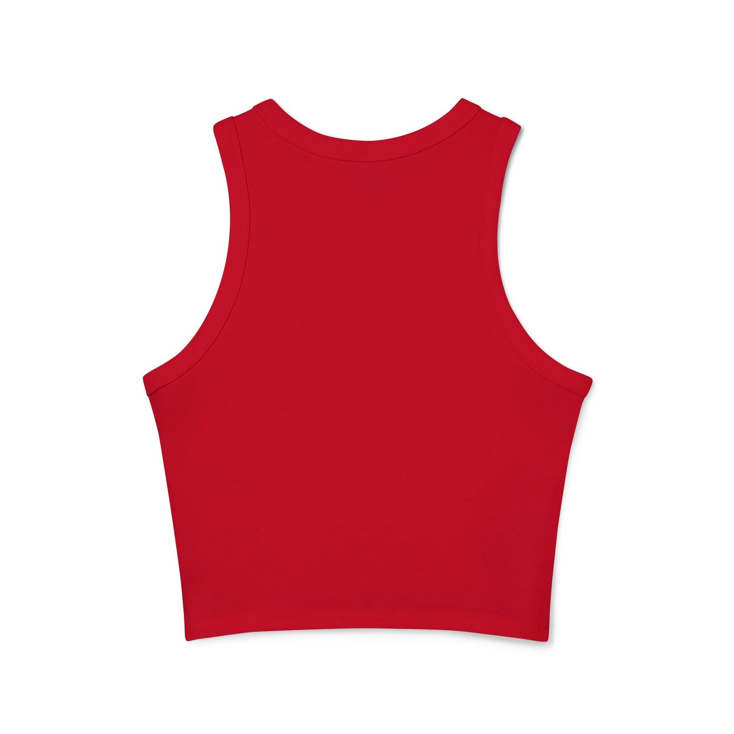 Goat Women's Micro Rib Racer Tank Top with Custom Graphic, Casual Layering Piece, Perfect for Summer, Beach Trips, Festivals, Workout Wear