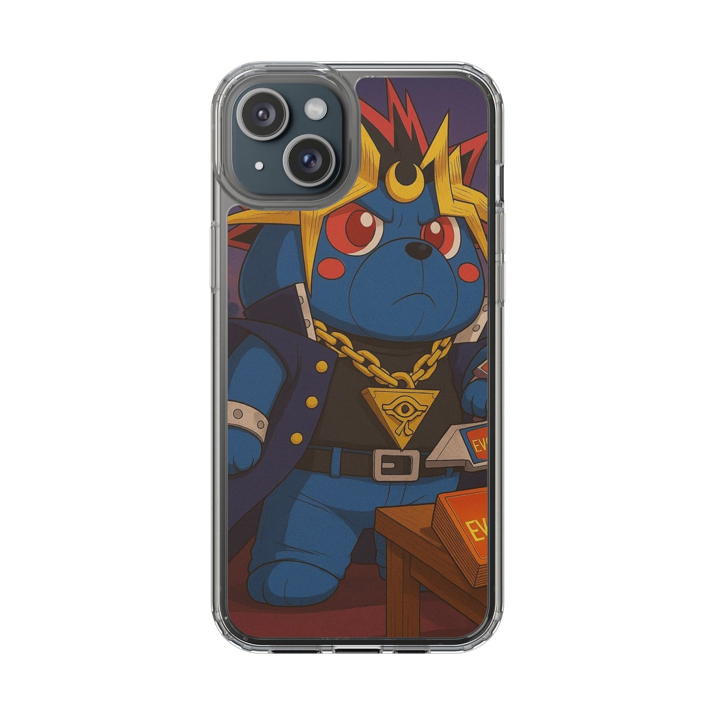 4NBT Clear Cases for Gaming Fans, Illustrated Phone Protection, Cute Anime Style, Collectible Accessories, Perfect Gift for Gamers