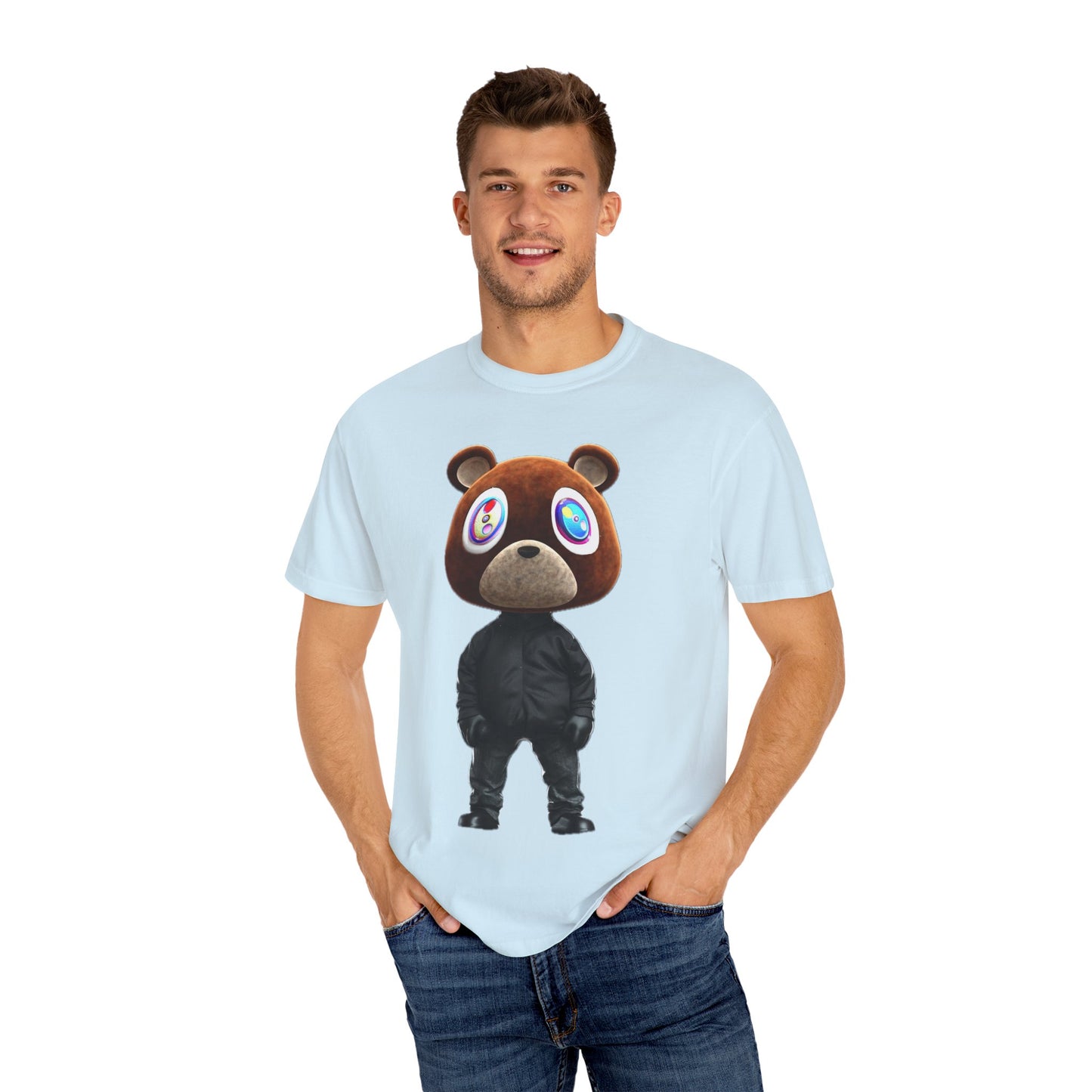 Ye Bear Graphic Unisex T-Shirt, Cute Casual Tee, Gift for Animal Lovers, Streetwear Top, Unique Graphic Tee