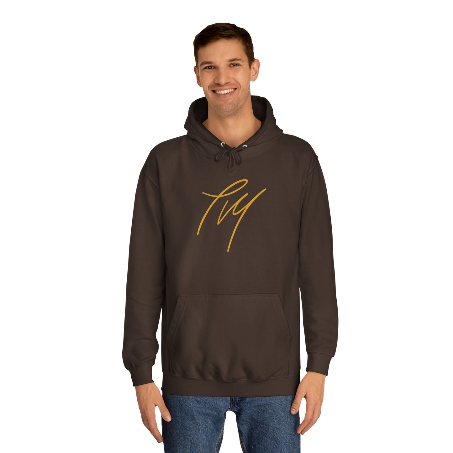 Trench Merch TM Stylish Crown Pull Over Hoodie - Perfect for Students, Campus Wear, Cozy Gifts, Unisex Sweatshirt, Trendy Apparel for Graduates