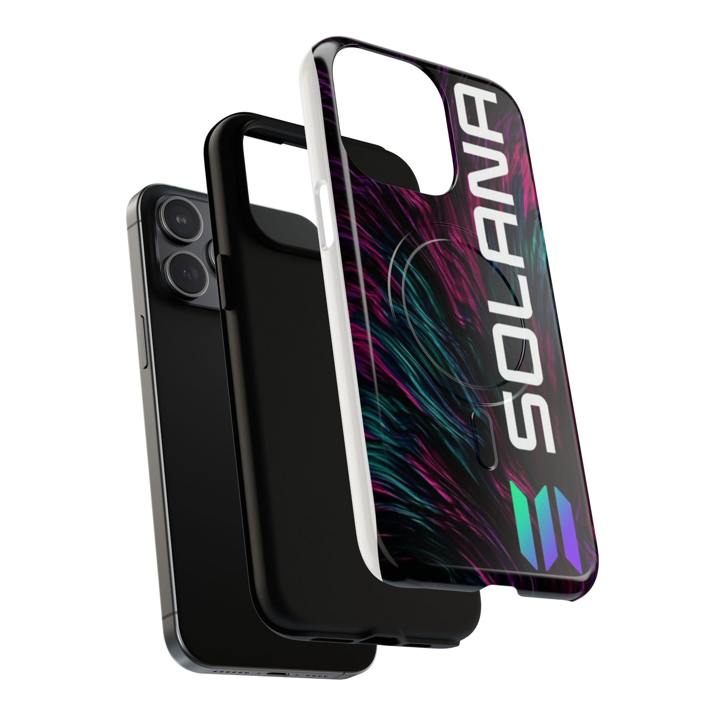Solana Tough Magnetic Phone Case | Stylish Protection, Unique Art, Gift for Tech Lovers, Phone Accessory, Modern Design