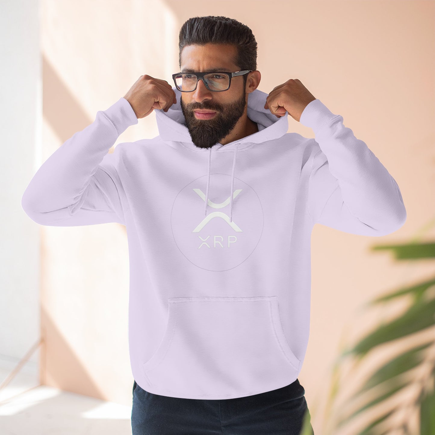 XRP Cozy Three-Panel Fleece Hoodie for Relaxed Casual Style, Perfect for Lounging, Gifting, Everyday Wear, and Cozy Nights