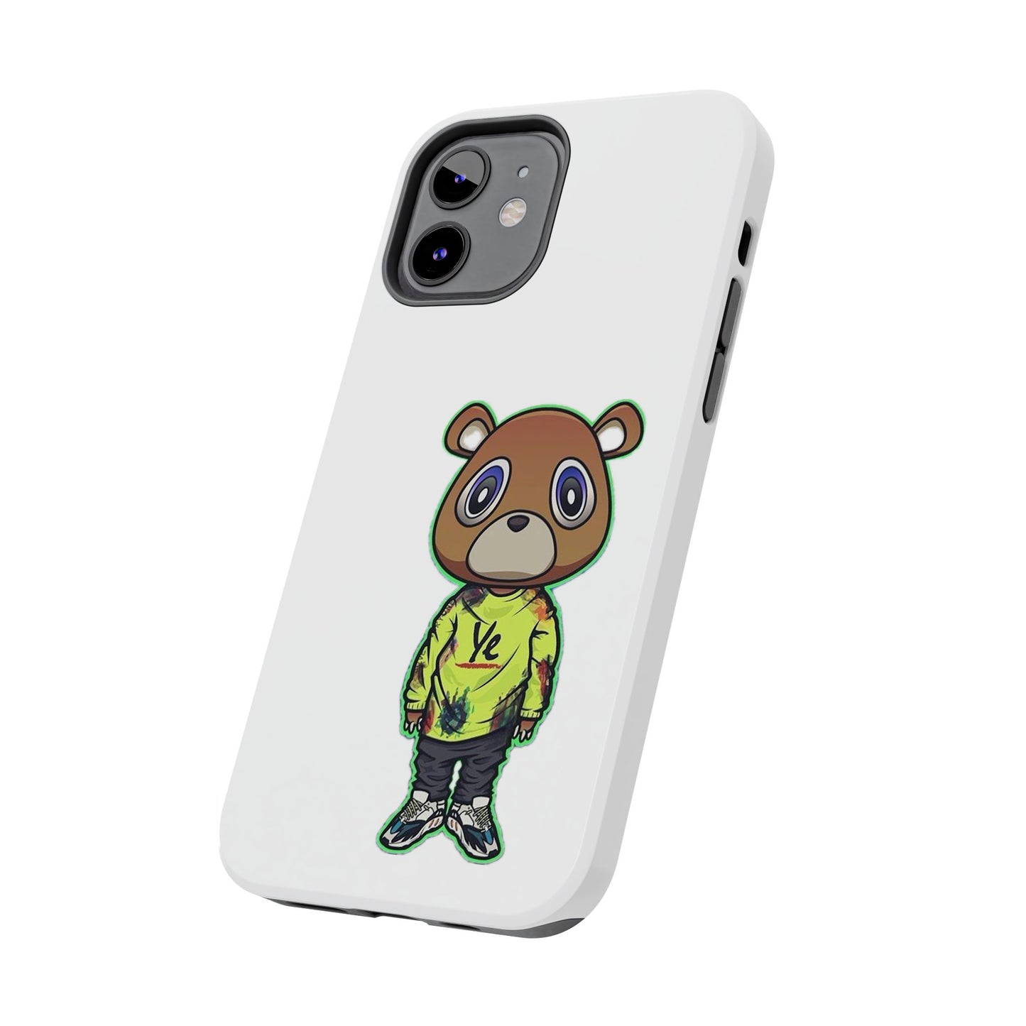 Ye Bear Tough Phone Cases with Cartoon Design - Unique Phone Cover, Durable Mobile Case, Cool Gift for Teens, Fun Accessory for Everyday Use