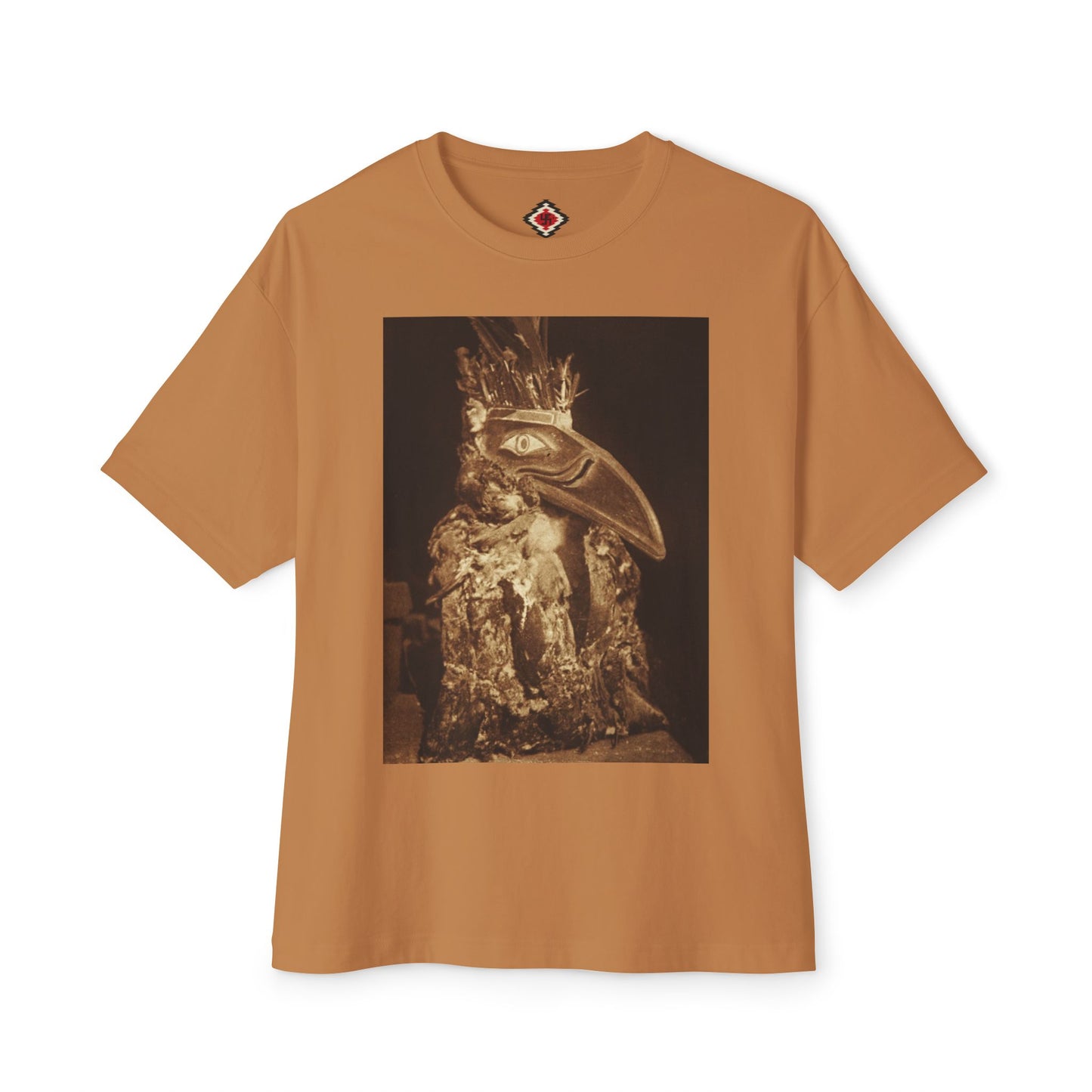 Yei Artistic Oversized Boxy Tee - Unique Graphic Tee, Statement Shirt, Casual Wear, Gift for Art Lovers, Trendy Streetwear