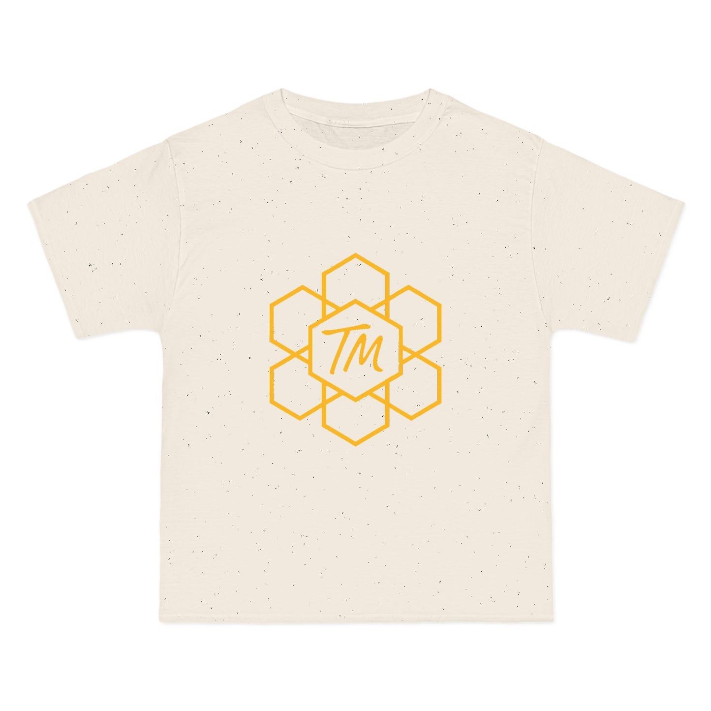 Trench Merch Short-Sleeve T-Shirt with Hexagon Design, Casual Tee for Every Day, Graphic Shirt for Gifts, Summer Wear, Unisex Apparel