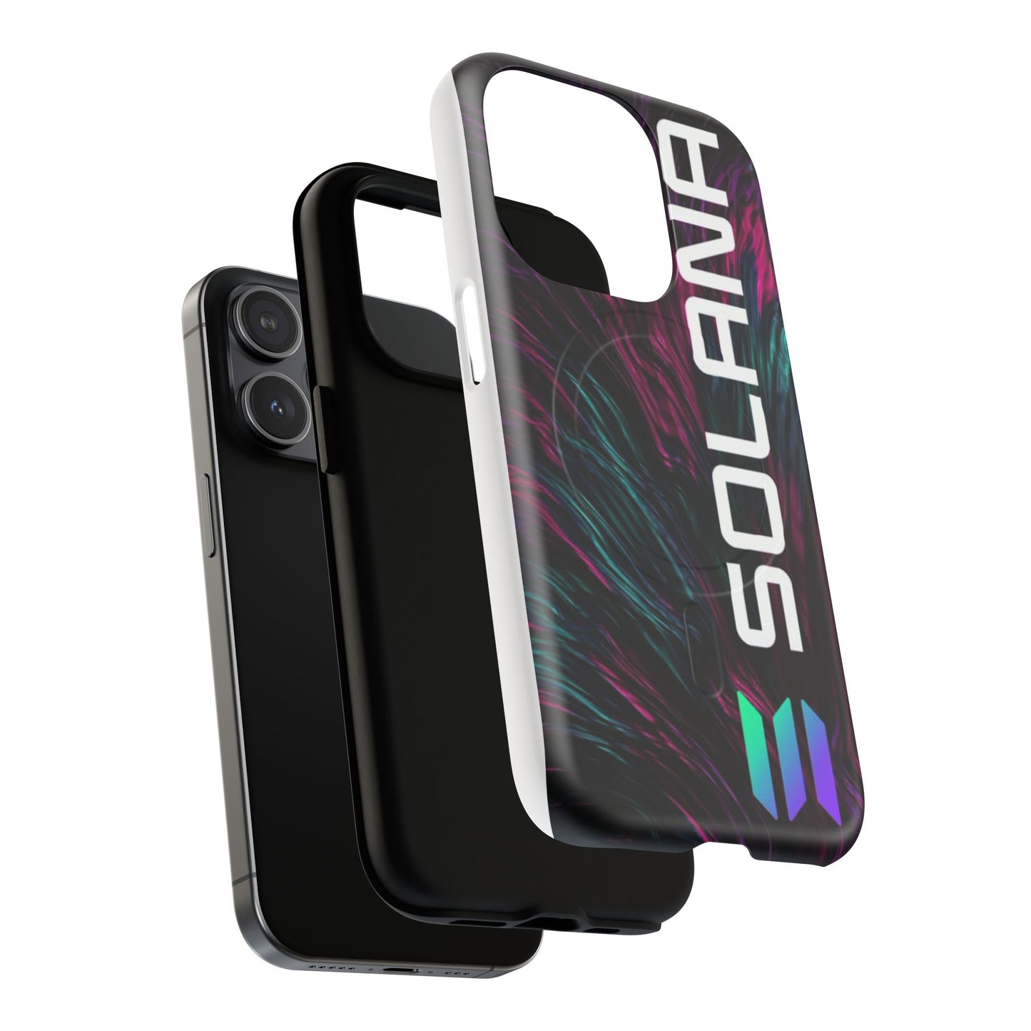 Solana Tough Magnetic Phone Case | Stylish Protection, Unique Art, Gift for Tech Lovers, Phone Accessory, Modern Design