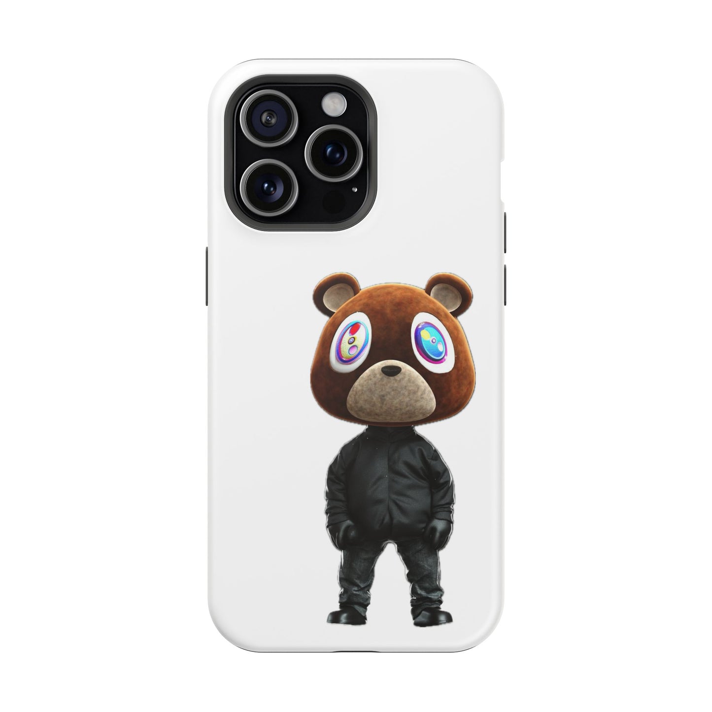 Ye Bear Character Magnetic Phone Cases, Fun Gift, Unique Phone Accessory, Trendy Tech, Personalized Style, Everyday Use
