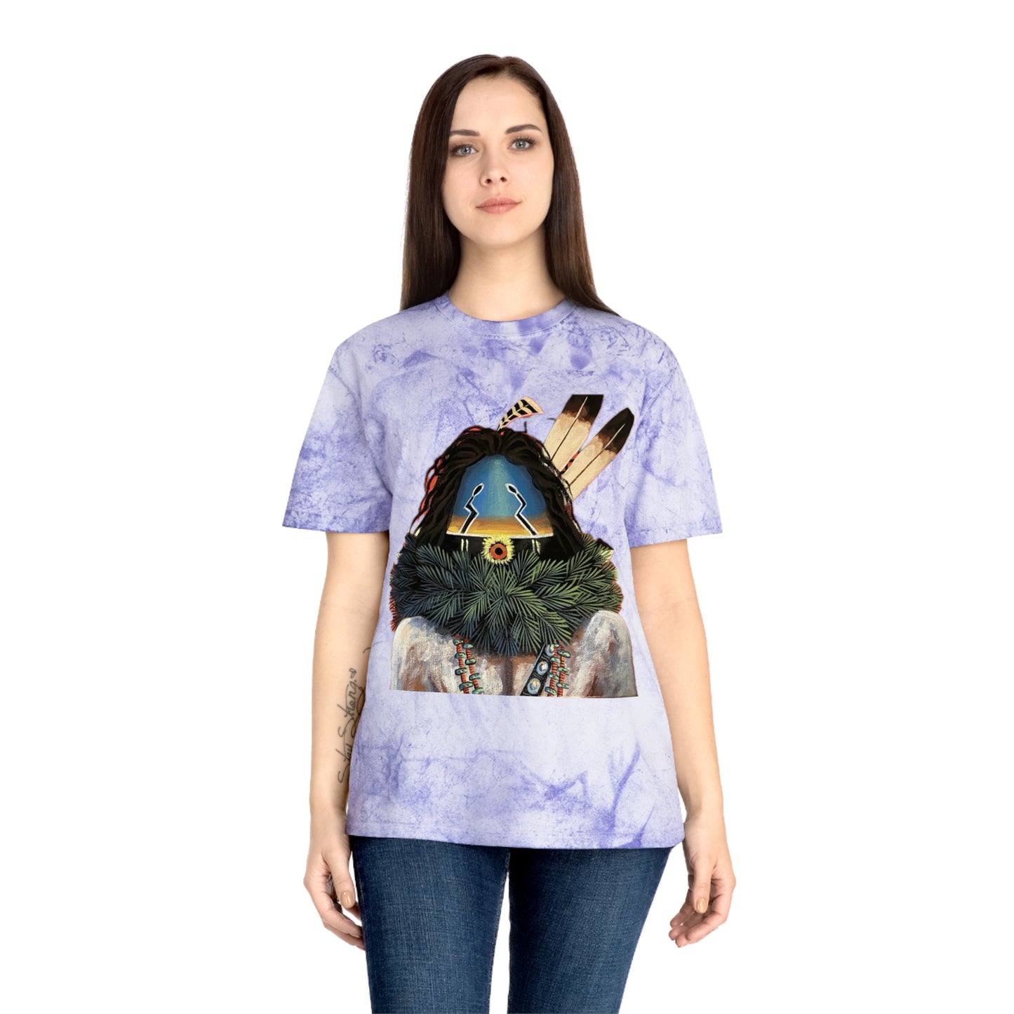 Vibrant Yei T-Shirt, Artistic Tee, Unisex Color Blast Shirt, Festival Fashion, Eco-Friendly T-Shirt, Unique Graphic Tee