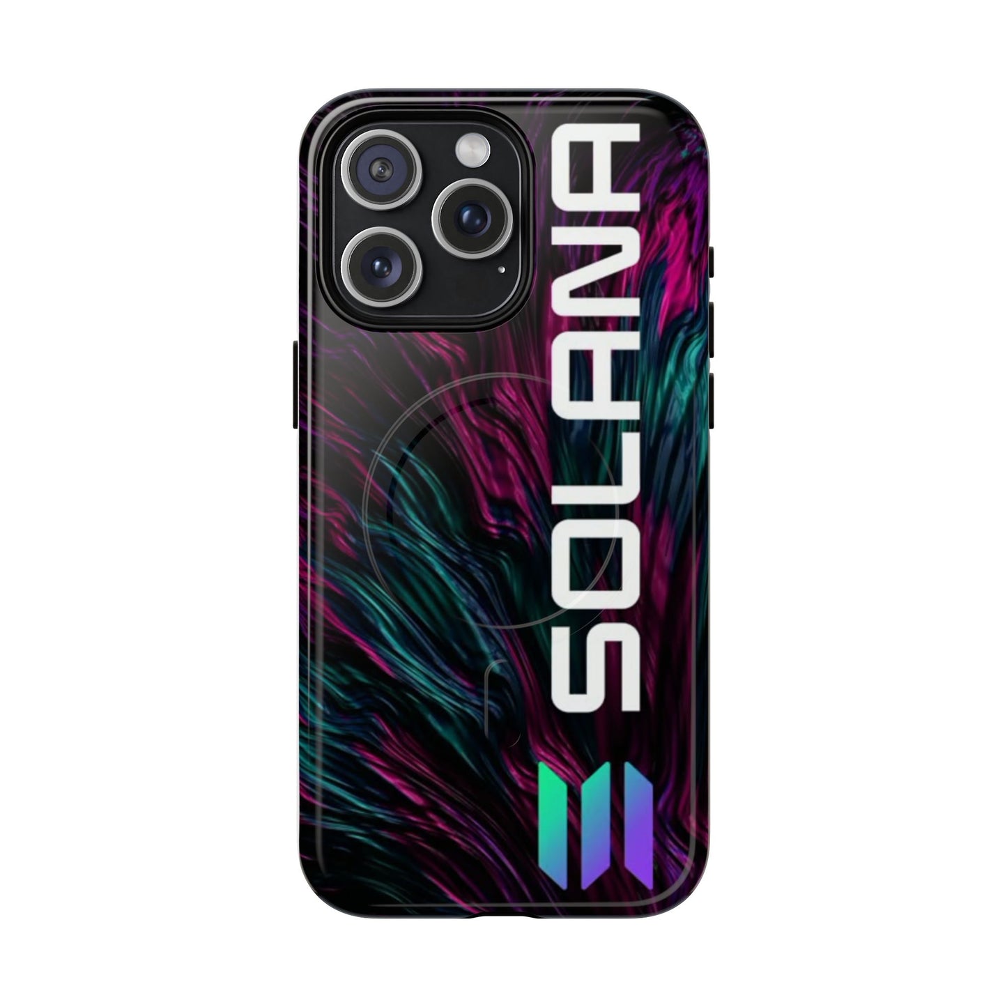Solana Tough Magnetic Phone Case | Stylish Protection, Unique Art, Gift for Tech Lovers, Phone Accessory, Modern Design
