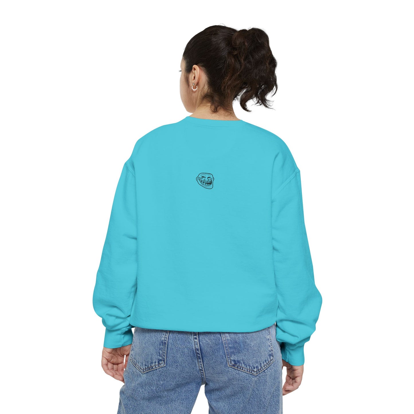 TROLL Stylish Unisex Sweatshirt with Playful Graphic, Trendy Streetwear, Cozy and Casual, Perfect Gift for Any Occasion, Unique Art Design