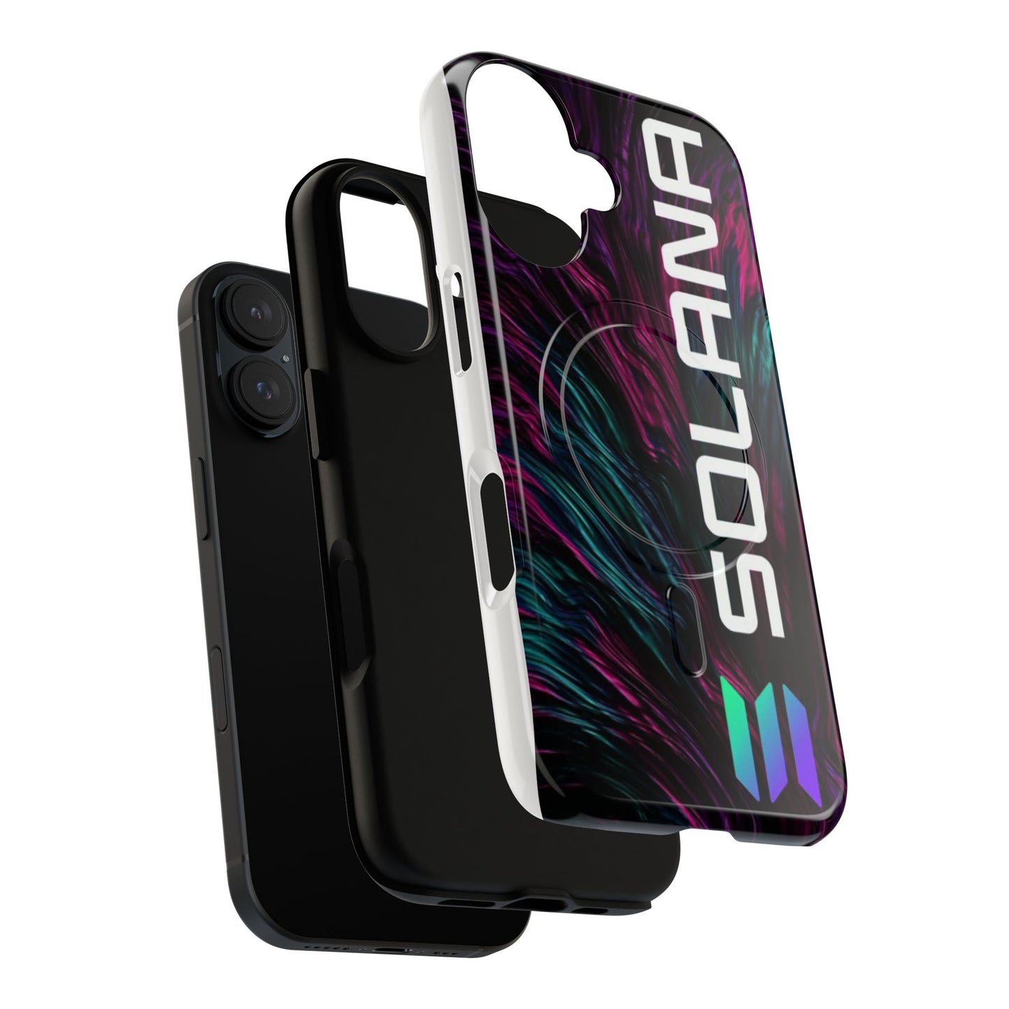 Solana Tough Magnetic Phone Case | Stylish Protection, Unique Art, Gift for Tech Lovers, Phone Accessory, Modern Design