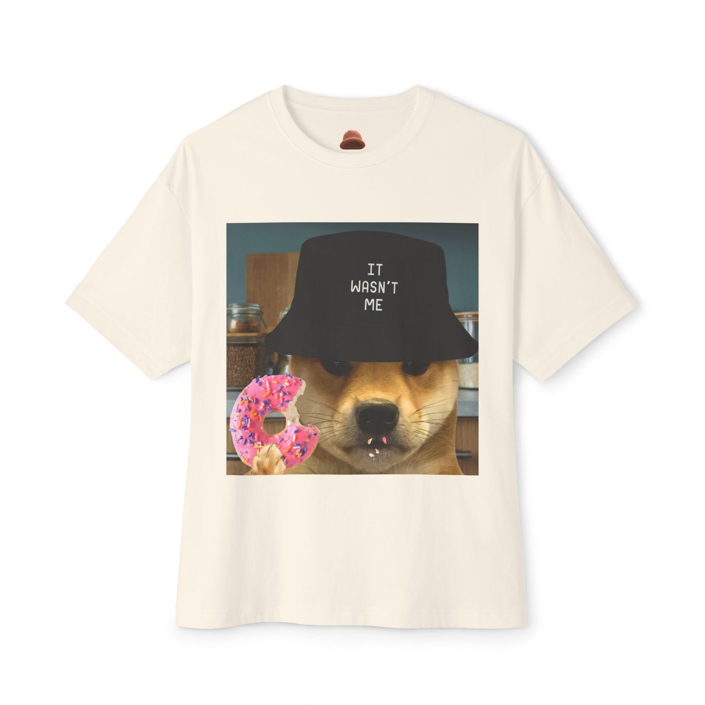 WIF Boxy Tee, Unisex Oversized T-Shirt, Gift for Dog Lovers, Cute Pet Apparel, Casual Everyday Wear, Funny Graphic Tee