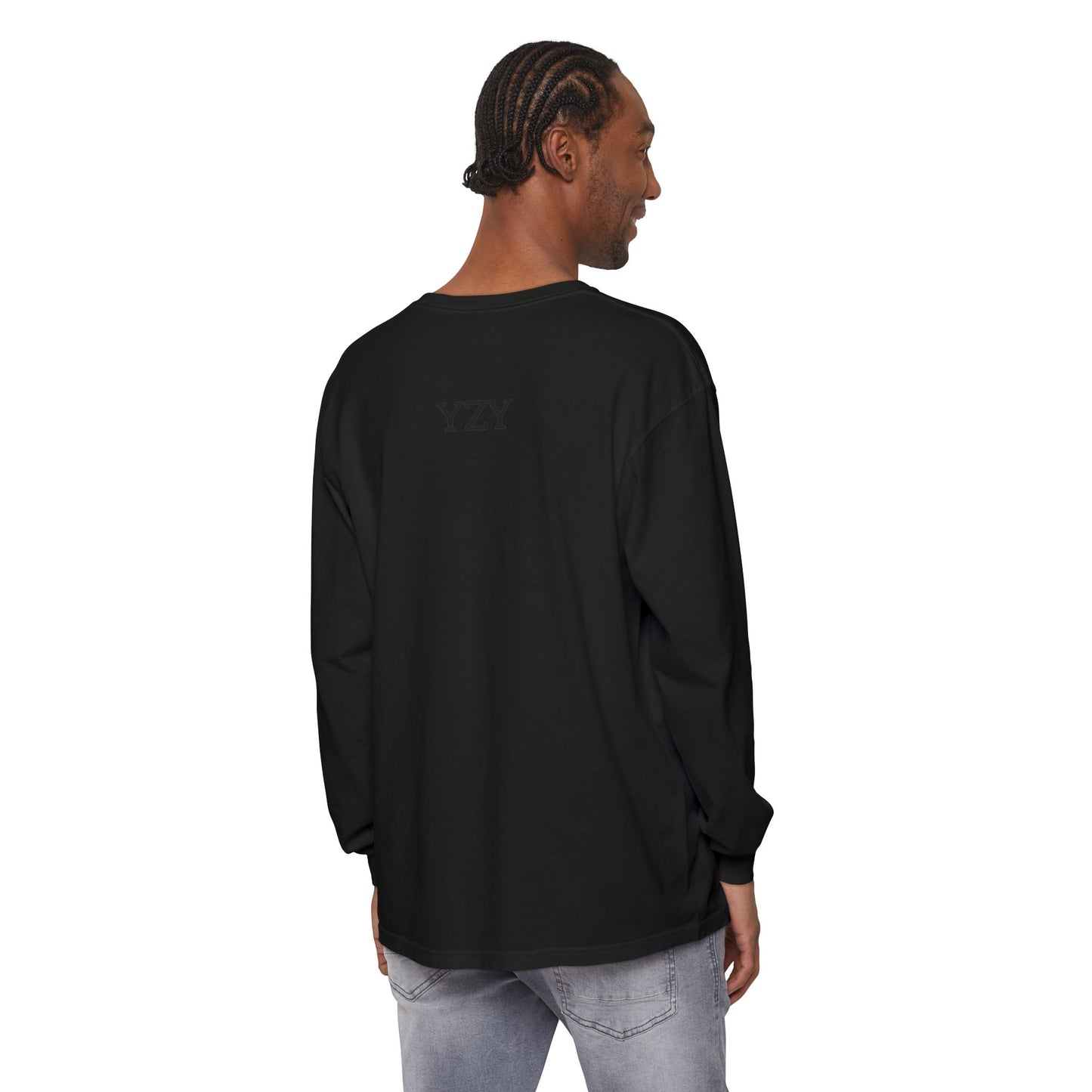 Swasticoin Mystical Mountain Long Sleeve T-Shirt | Unisex Graphic Tee, Trendy Layering Top, Casual Wear, Perfect Gift for Adventurers
