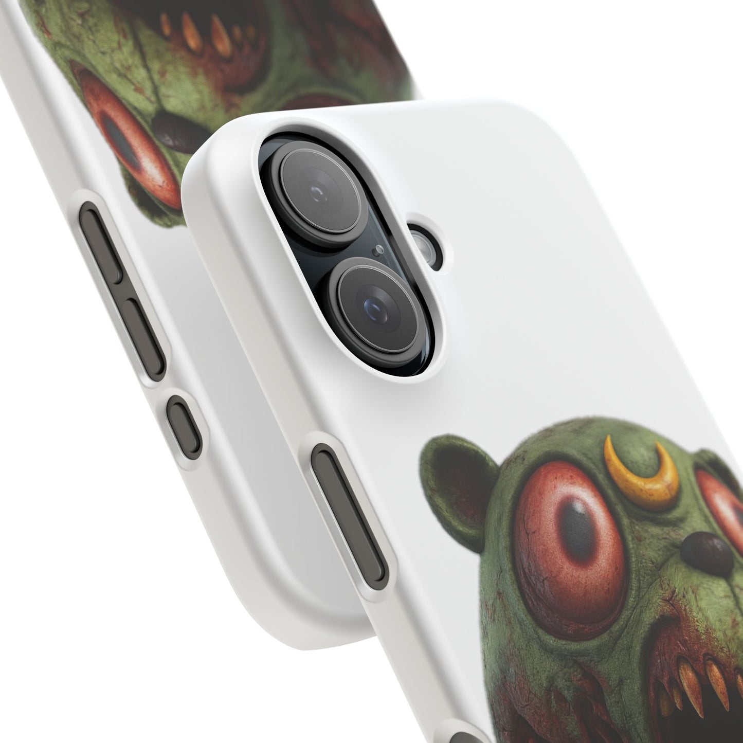 4NBT Zombie Bear Phone Case, Horror Snap Case, Cute but Spooky Accessory, Gift for Halloween, Unique Phone Cover