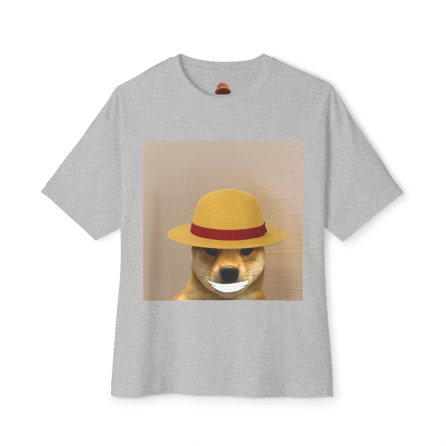 WIF One Piece Oversized Tee, Unisex Graphic Tee, Funny Dog Shirt, Casual Wear, Gift for Dog Lovers, Cute Animal Art