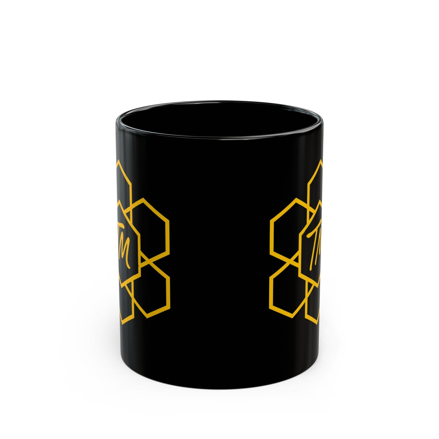 Trench Merch Stylish Black Mug for Daily Inspiration, Perfect for Coffee Lovers, Gift for Birthdays, Anniversaries, Graduation, Office Decor