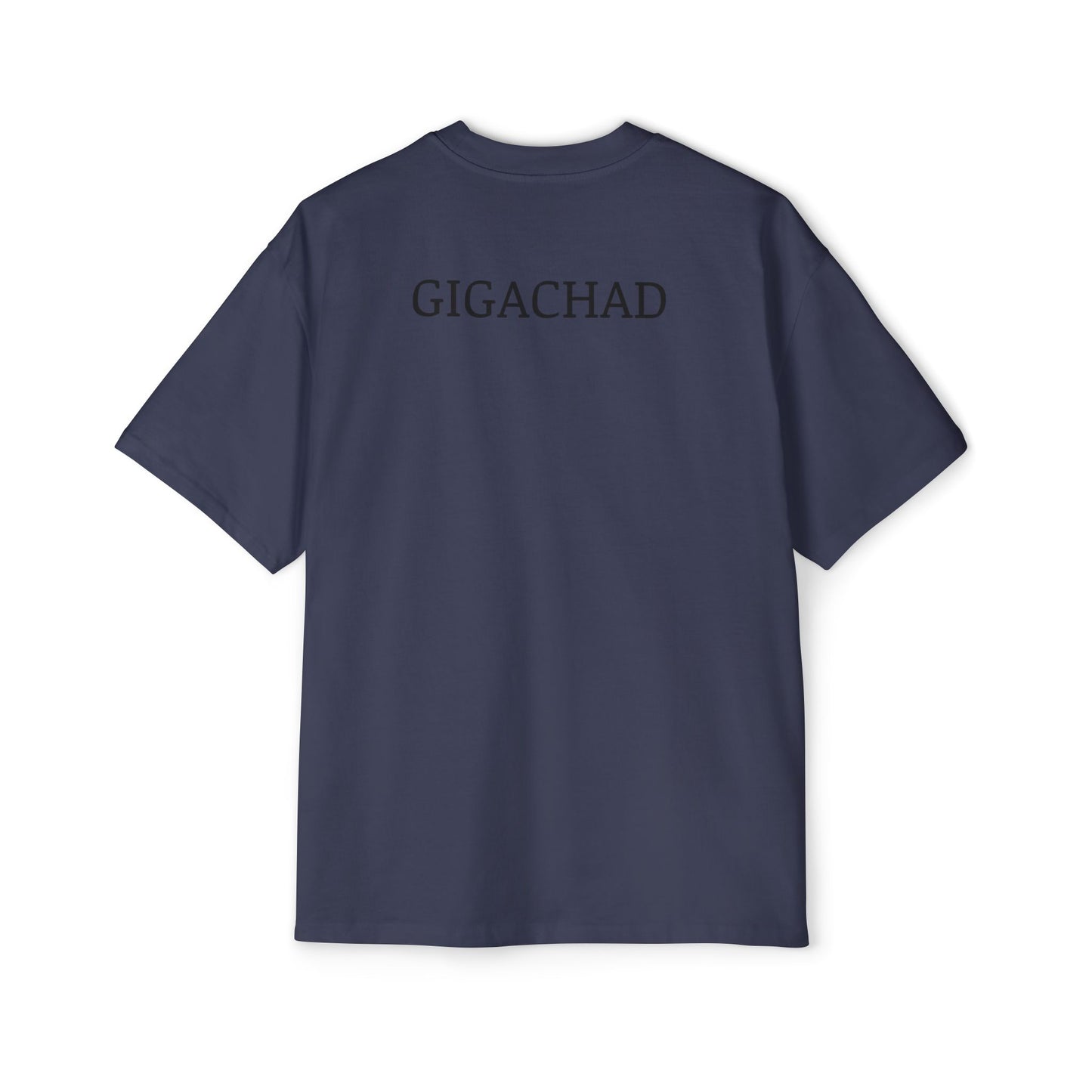 GIGA Men's Heavy Oversized Tee | Casual Streetwear Shirt, Graphic Tee, Gift for Him, Unisex Style, Trendy Apparel