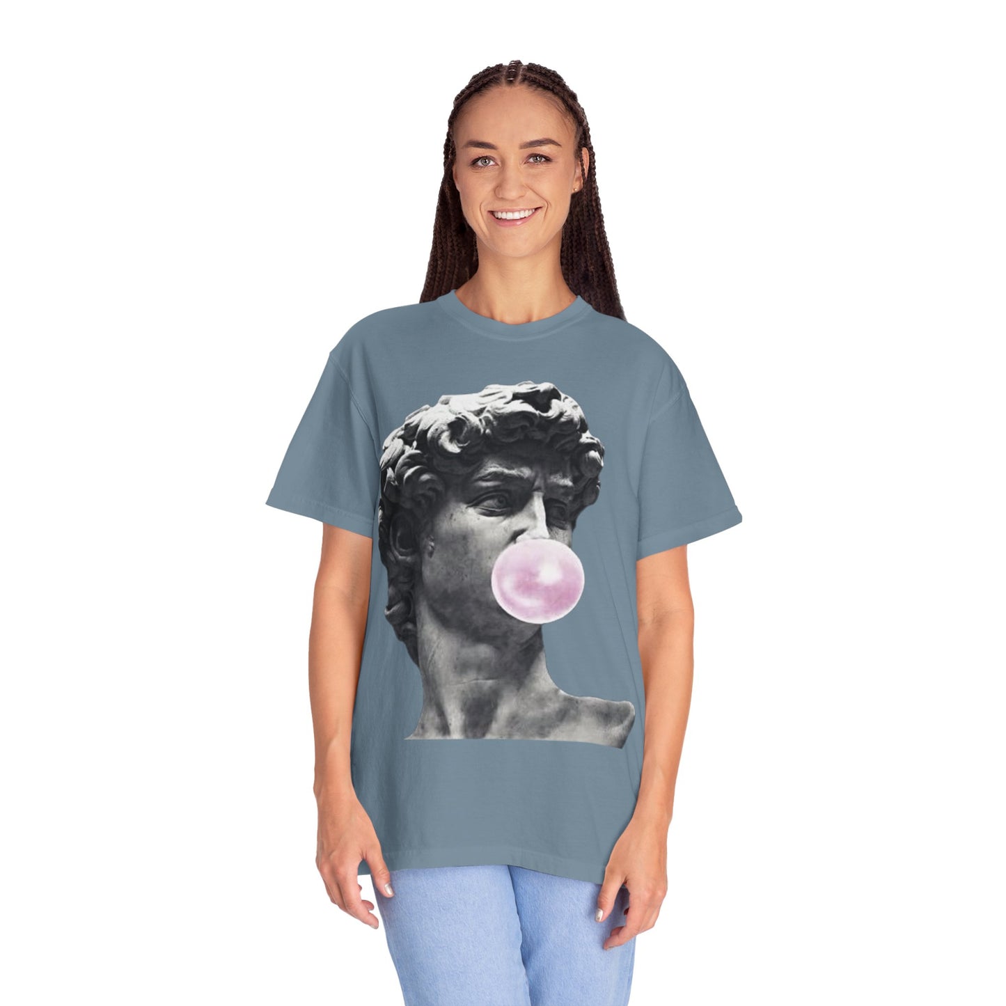 @ye Bubblegum David T-Shirt | Trendy Unisex Tee, Art-Inspired Shirt, Casual Summer Wear, Gift for Art Lovers i