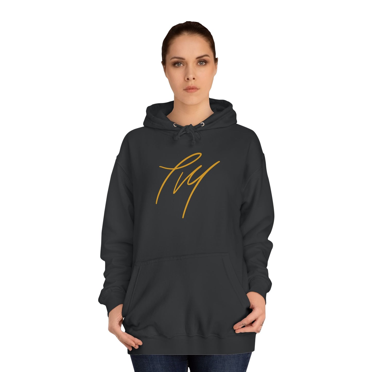 Trench Merch TM Stylish Crown Pull Over Hoodie - Perfect for Students, Campus Wear, Cozy Gifts, Unisex Sweatshirt, Trendy Apparel for Graduates