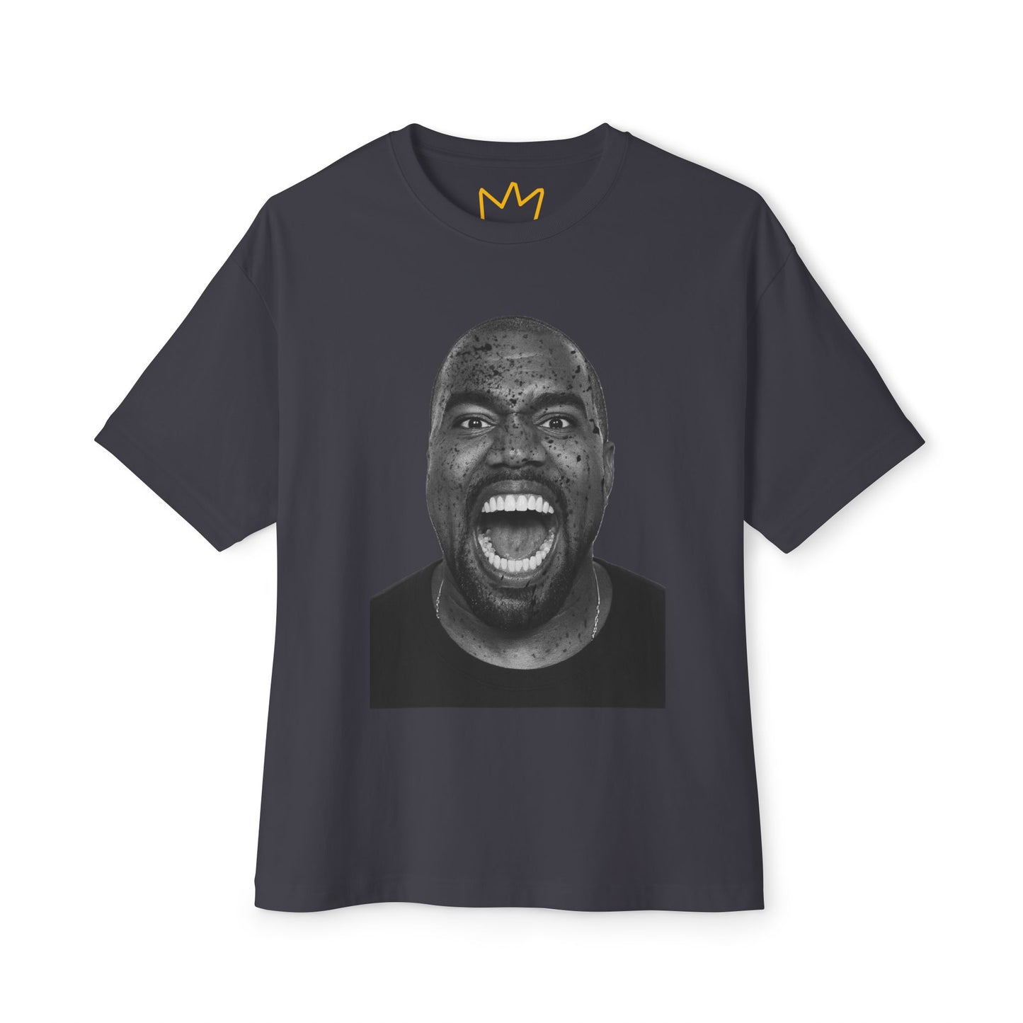 Ye Bold Expression Unisex Oversized Tee - Graphic T-Shirt for Music Lovers, Streetwear, Gift Idea, Casual Wear, Urban Style
