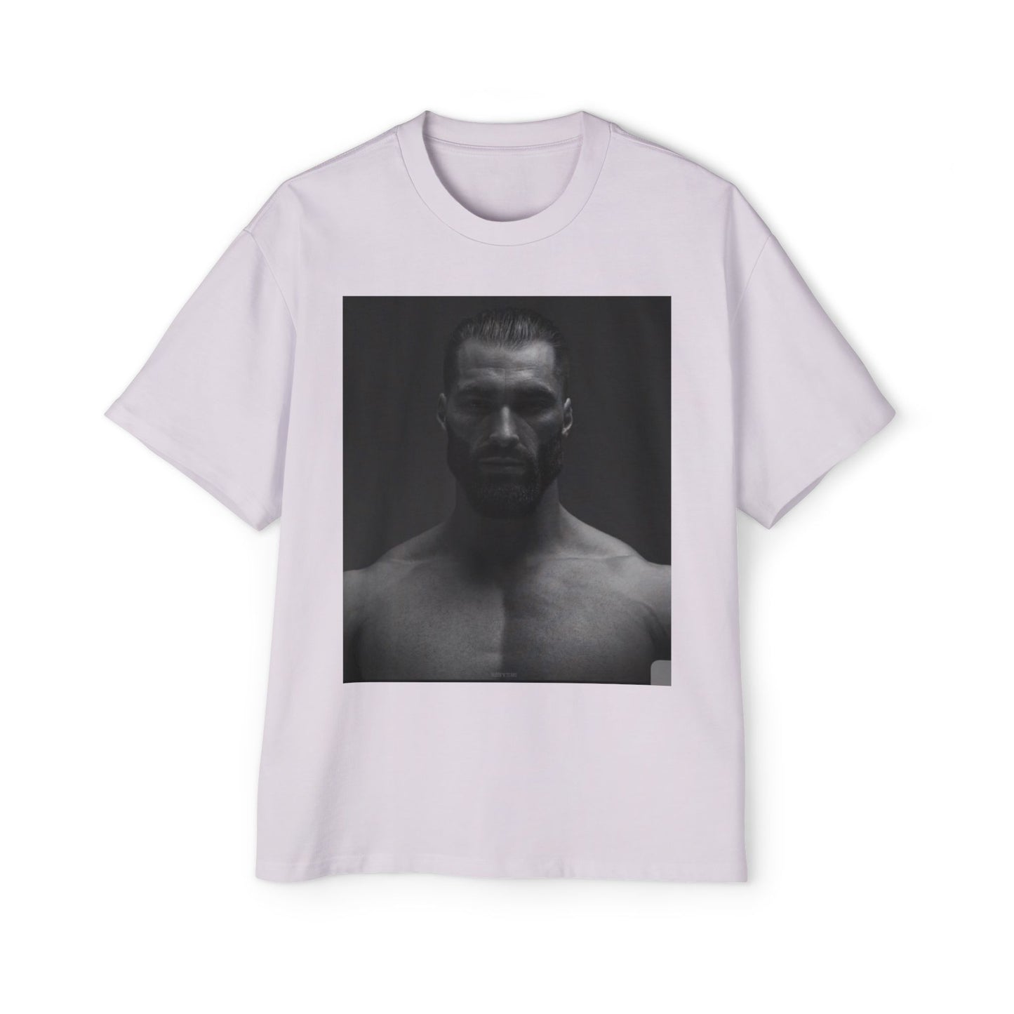 GIGA Stylish Men's Oversized Tee for Comfort Lovers, Casual Wear, Street Style, Gift for Him, Trendy Tee with Gigachad Design