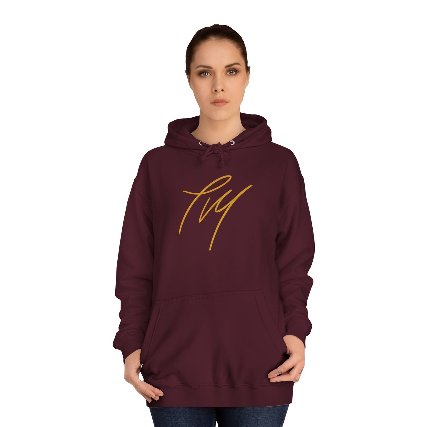 Trench Merch TM Stylish Crown Pull Over Hoodie - Perfect for Students, Campus Wear, Cozy Gifts, Unisex Sweatshirt, Trendy Apparel for Graduates