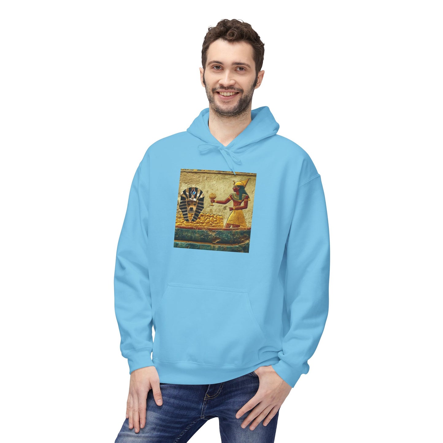 WIF Art Hoodie, Cozy Fleece Pullover for Art Lovers, Unique Gift for Creative Souls, Perfect for Casual Wear, Art-Inspired Fashion