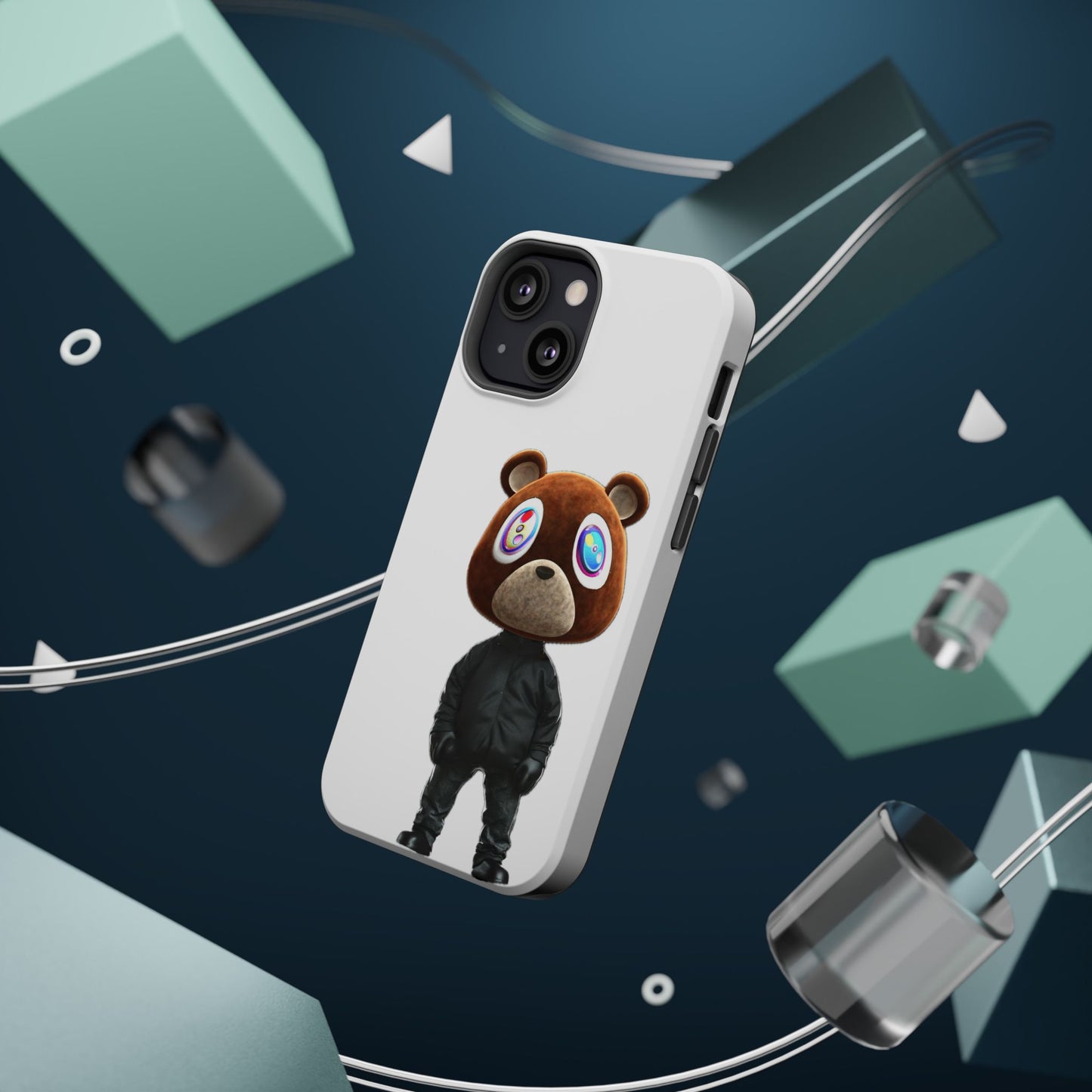 Ye Bear Character Magnetic Phone Cases, Fun Gift, Unique Phone Accessory, Trendy Tech, Personalized Style, Everyday Use