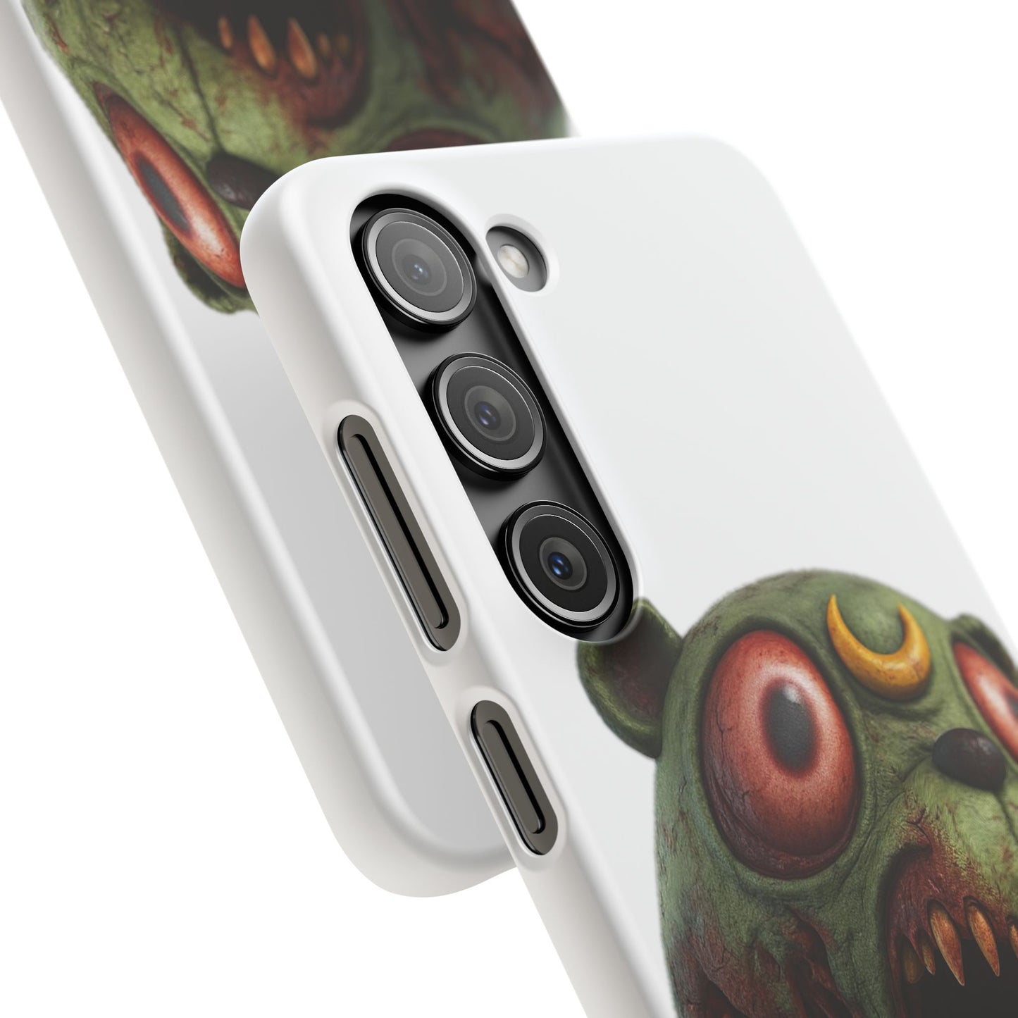 4NBT Zombie Bear Phone Case, Horror Snap Case, Cute but Spooky Accessory, Gift for Halloween, Unique Phone Cover