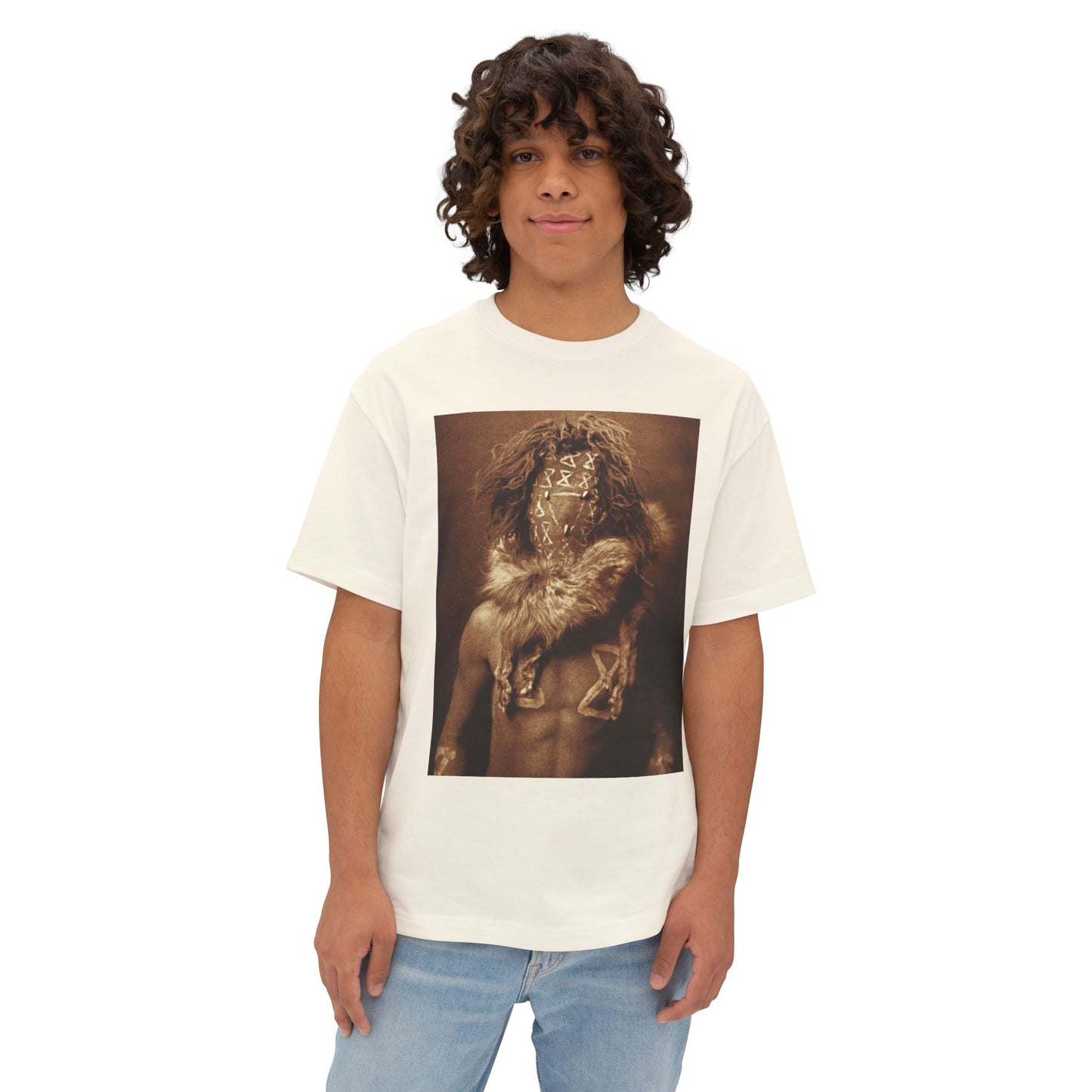 Yei Oversized Tee for Artistic Souls, Unisex Boxy T-Shirt, Retro Graphic Shirt, Casual Wear, Gift for Art Lovers