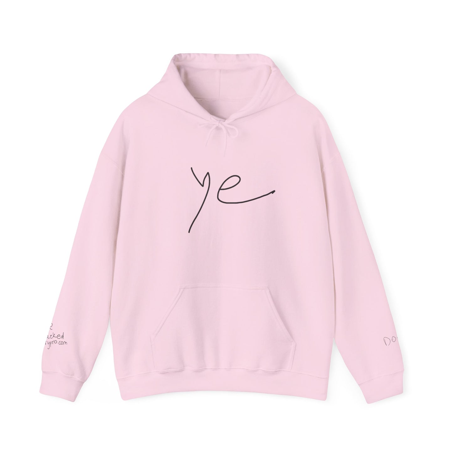 Ye 7BN Minimalist Unisex Hooded Sweatshirt, Casual Streetwear, Gift for Fans, Cozy Layering, Everyday Style, Unique Graphic Hoodie