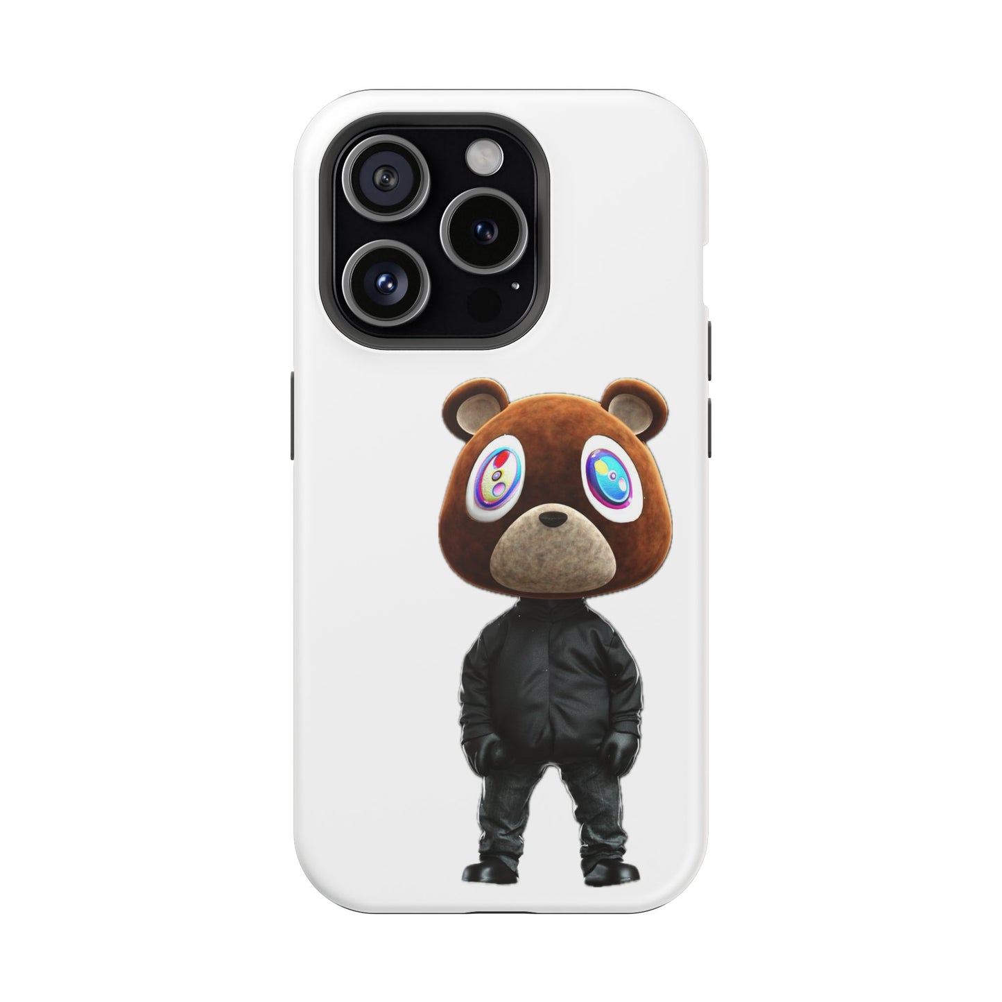 Ye Bear Character Magnetic Phone Cases, Fun Gift, Unique Phone Accessory, Trendy Tech, Personalized Style, Everyday Use