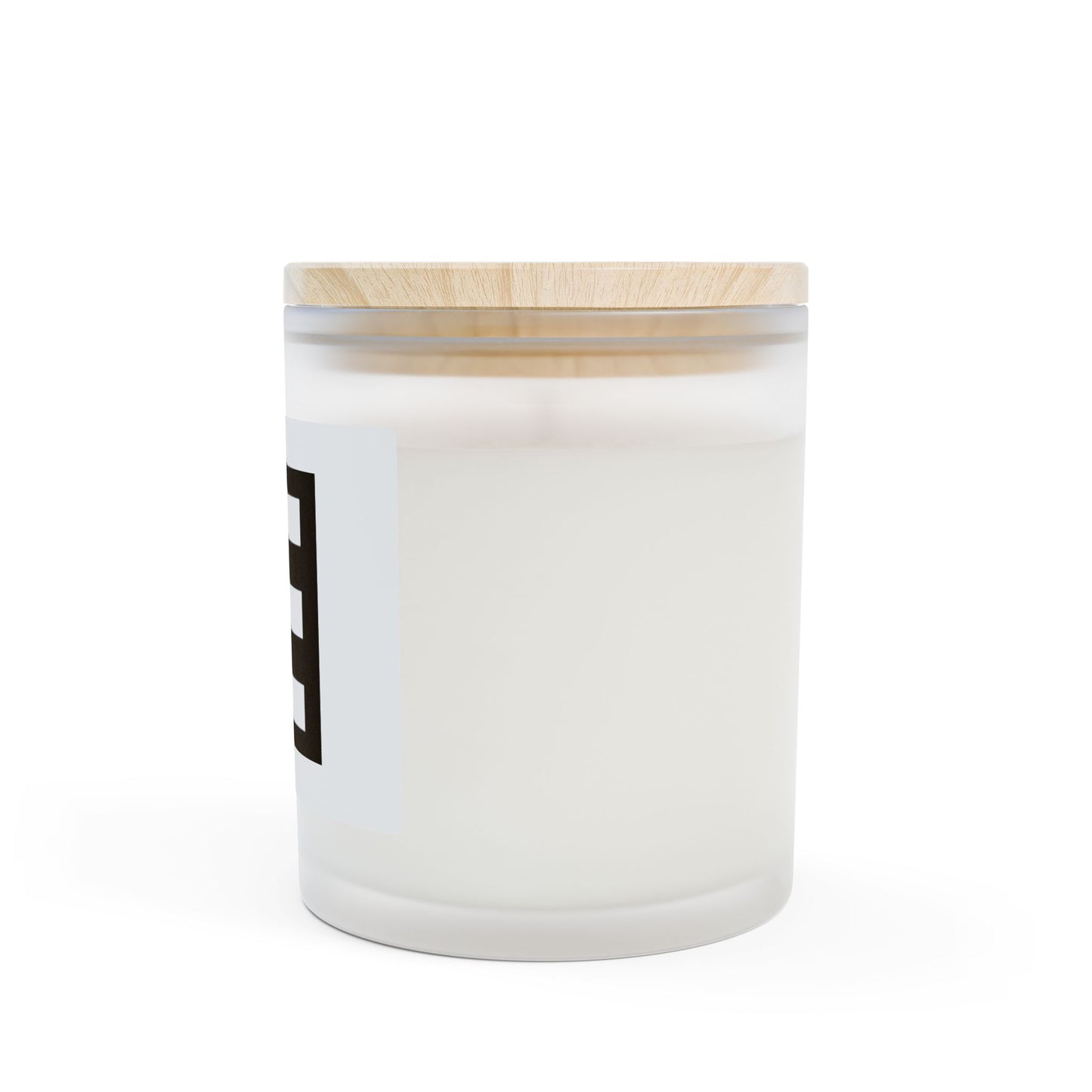 Swasticoin Frosted Glass Candle, Modern Minimalist Home Decor, Eco-Friendly Gift, Elegant Soy Wax Candle, Handcrafted Aromatherapy Candle