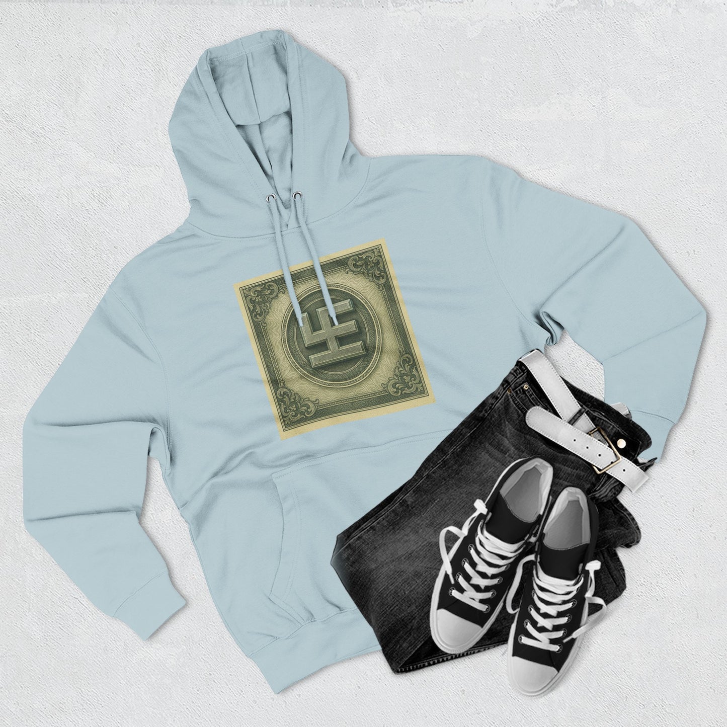 Swasticoin Cozy Three-Panel Fleece Hoodie - Ideal for Casual Days, Layering, and Gift Giving | Perfect for Home, Travel, and Outdoor Use