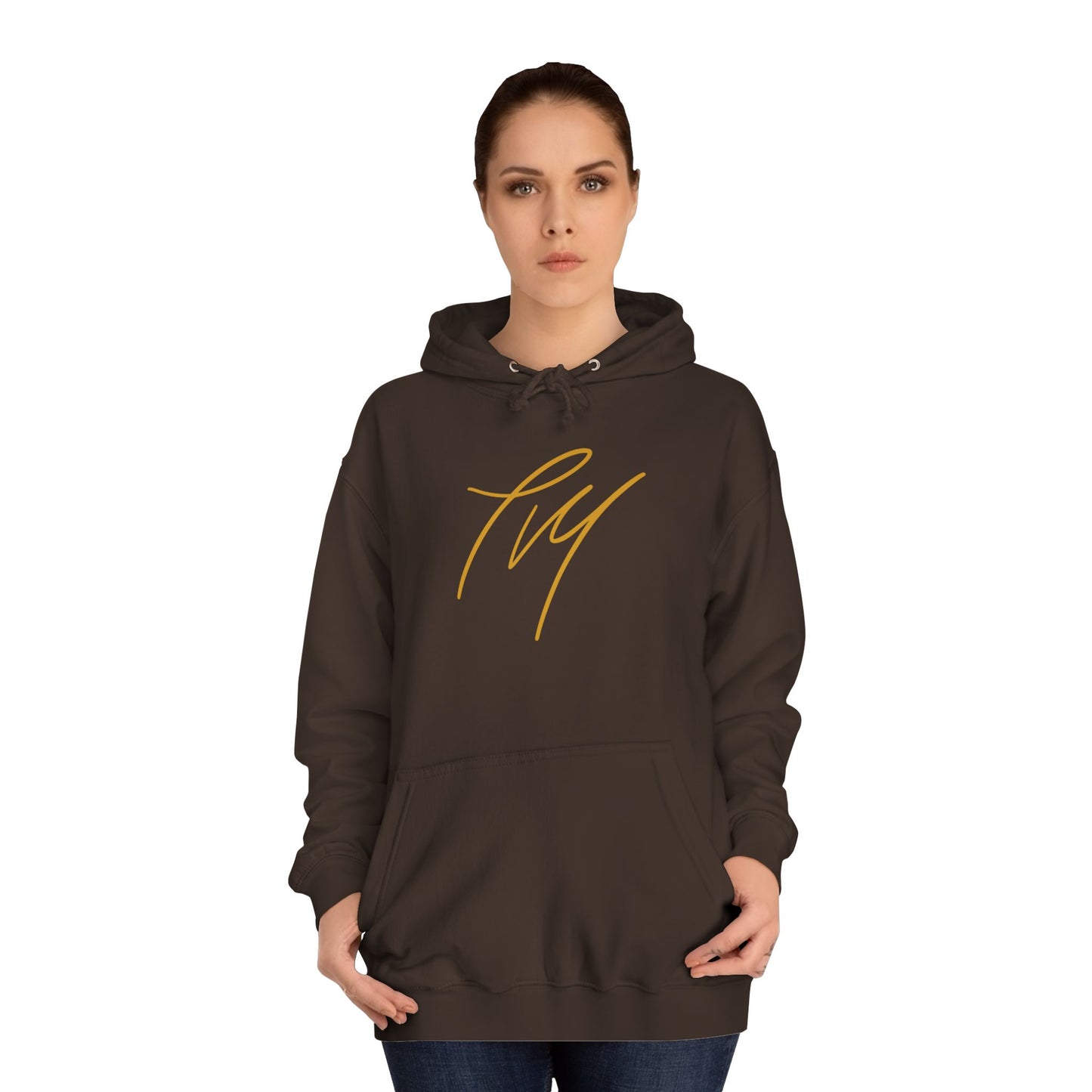 Trench Merch TM Stylish Crown Pull Over Hoodie - Perfect for Students, Campus Wear, Cozy Gifts, Unisex Sweatshirt, Trendy Apparel for Graduates