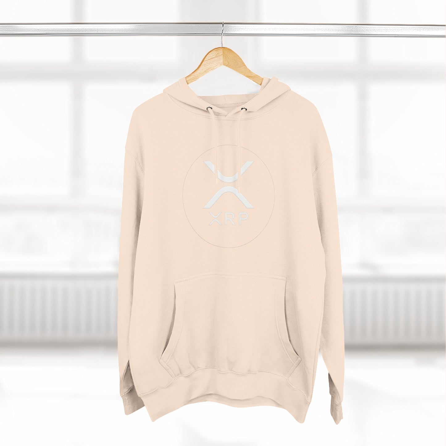 XRP Cozy Three-Panel Fleece Hoodie for Relaxed Casual Style, Perfect for Lounging, Gifting, Everyday Wear, and Cozy Nights