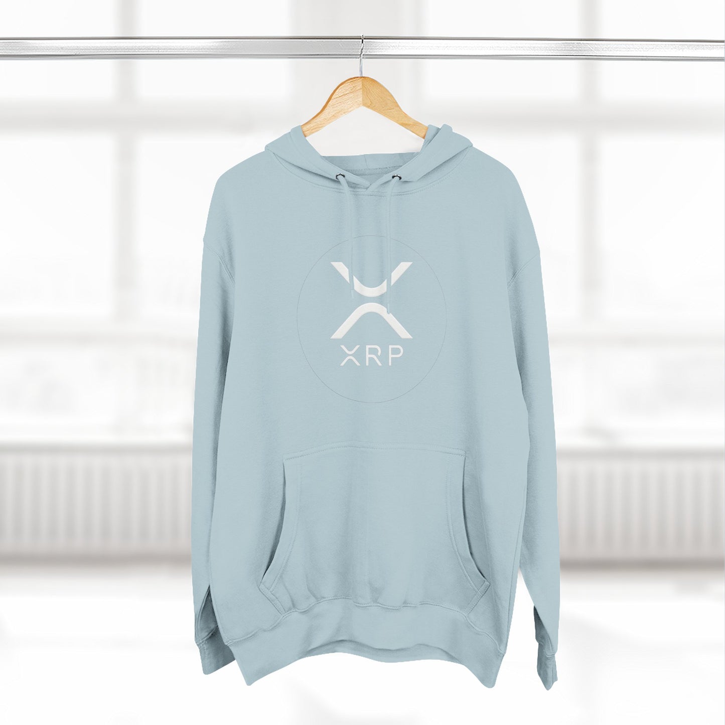 XRP Cozy Three-Panel Fleece Hoodie for Relaxed Casual Style, Perfect for Lounging, Gifting, Everyday Wear, and Cozy Nights