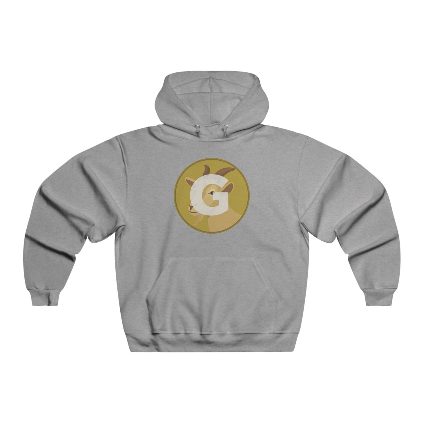 Cozy Goat Hoodie for Everyday Style, Men’s Sweatshirt, Perfect for Casual Outings, Gifts for Him, Fall Fashion, Relaxed Vibe