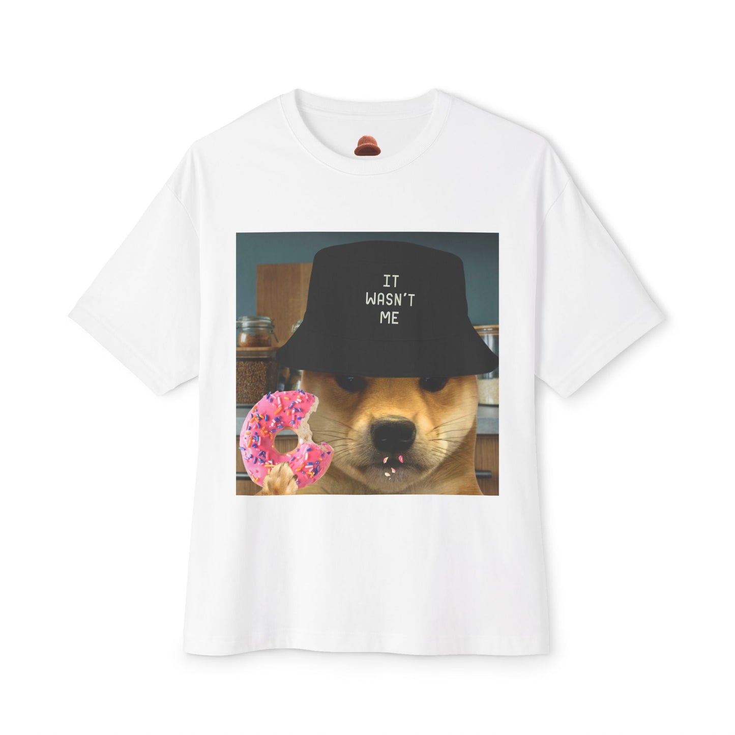 WIF Boxy Tee, Unisex Oversized T-Shirt, Gift for Dog Lovers, Cute Pet Apparel, Casual Everyday Wear, Funny Graphic Tee