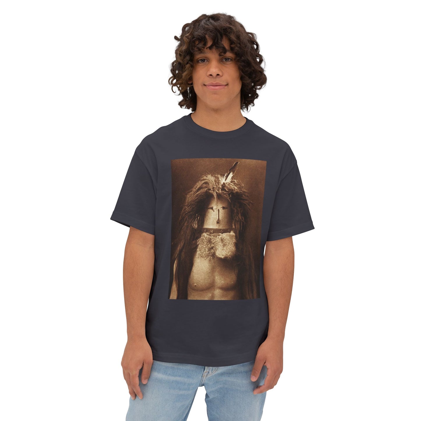 Artistic Oversized Graphic Tee | Yei Style T-Shirt, Unisex Casual Wear, Festival Fashion, Unique Art Top, Statement Piece
