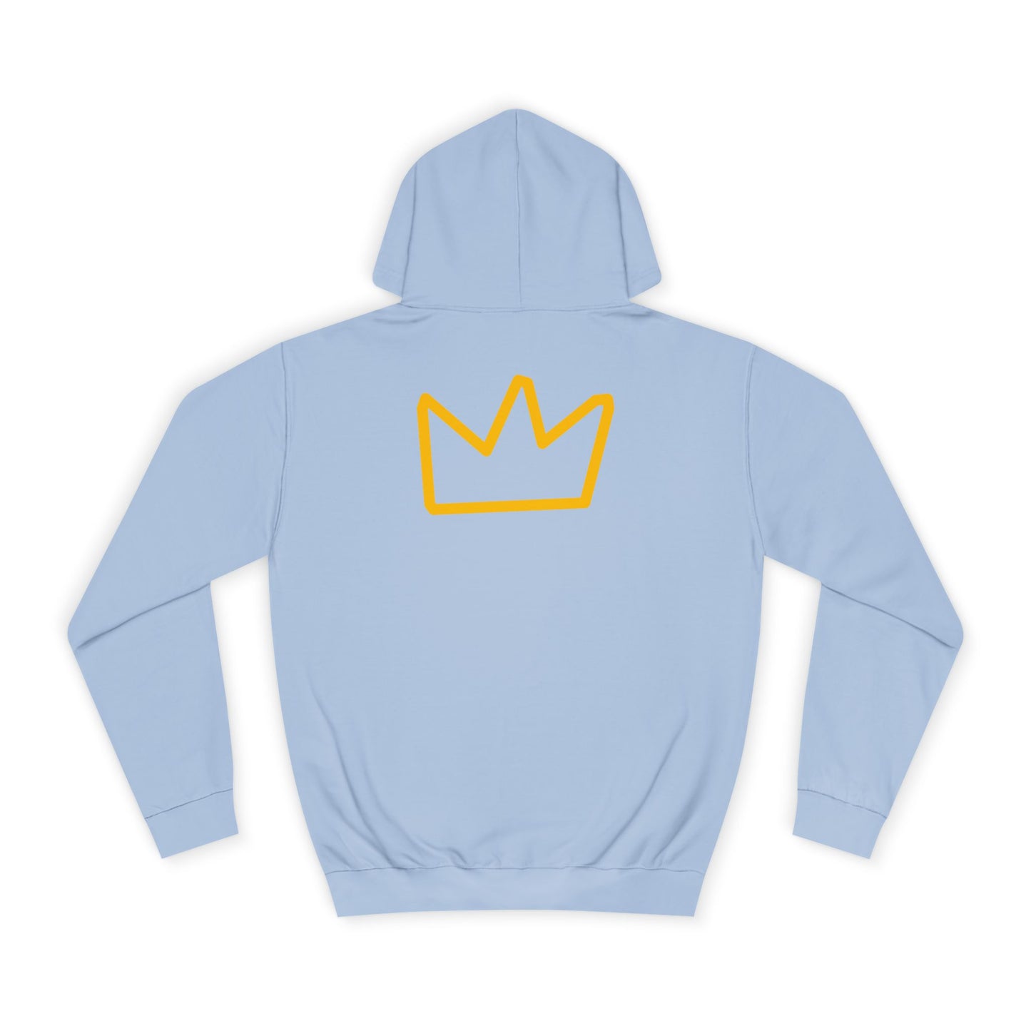 Trench Merch TM Stylish Crown Pull Over Hoodie - Perfect for Students, Campus Wear, Cozy Gifts, Unisex Sweatshirt, Trendy Apparel for Graduates