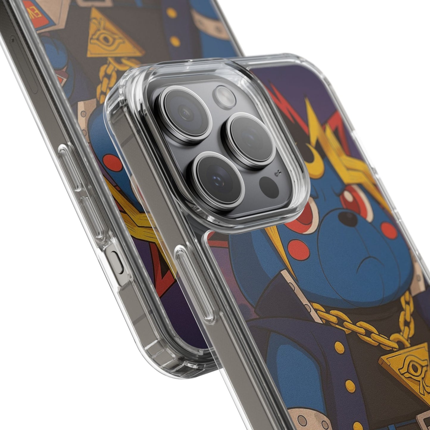 4NBT Clear Cases for Gaming Fans, Illustrated Phone Protection, Cute Anime Style, Collectible Accessories, Perfect Gift for Gamers