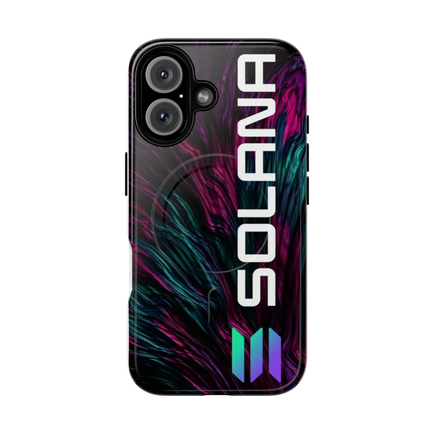 Solana Tough Magnetic Phone Case | Stylish Protection, Unique Art, Gift for Tech Lovers, Phone Accessory, Modern Design