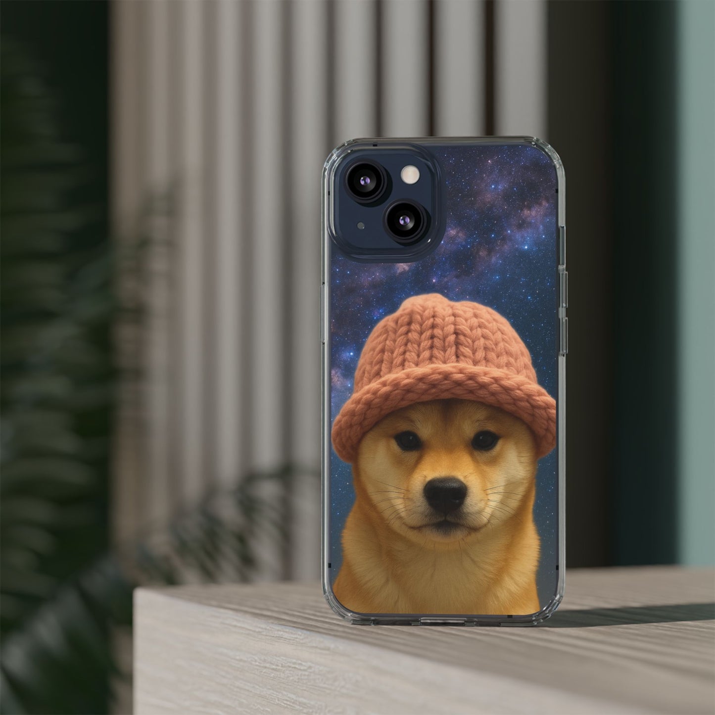 WIF Lovers Clear Phone Case, Cute Phone Cover for Animal Lovers, Pet Gift, Trendy Smartphone Accessory, Unique Dog Case