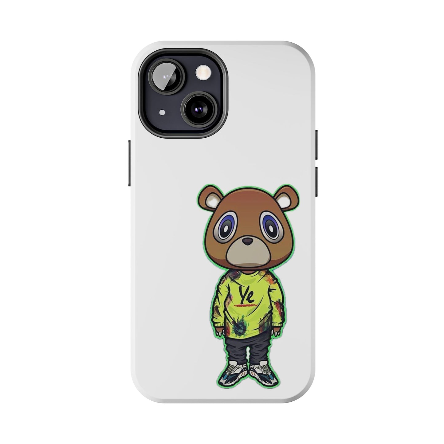 Ye Bear Tough Phone Cases with Cartoon Design - Unique Phone Cover, Durable Mobile Case, Cool Gift for Teens, Fun Accessory for Everyday Use