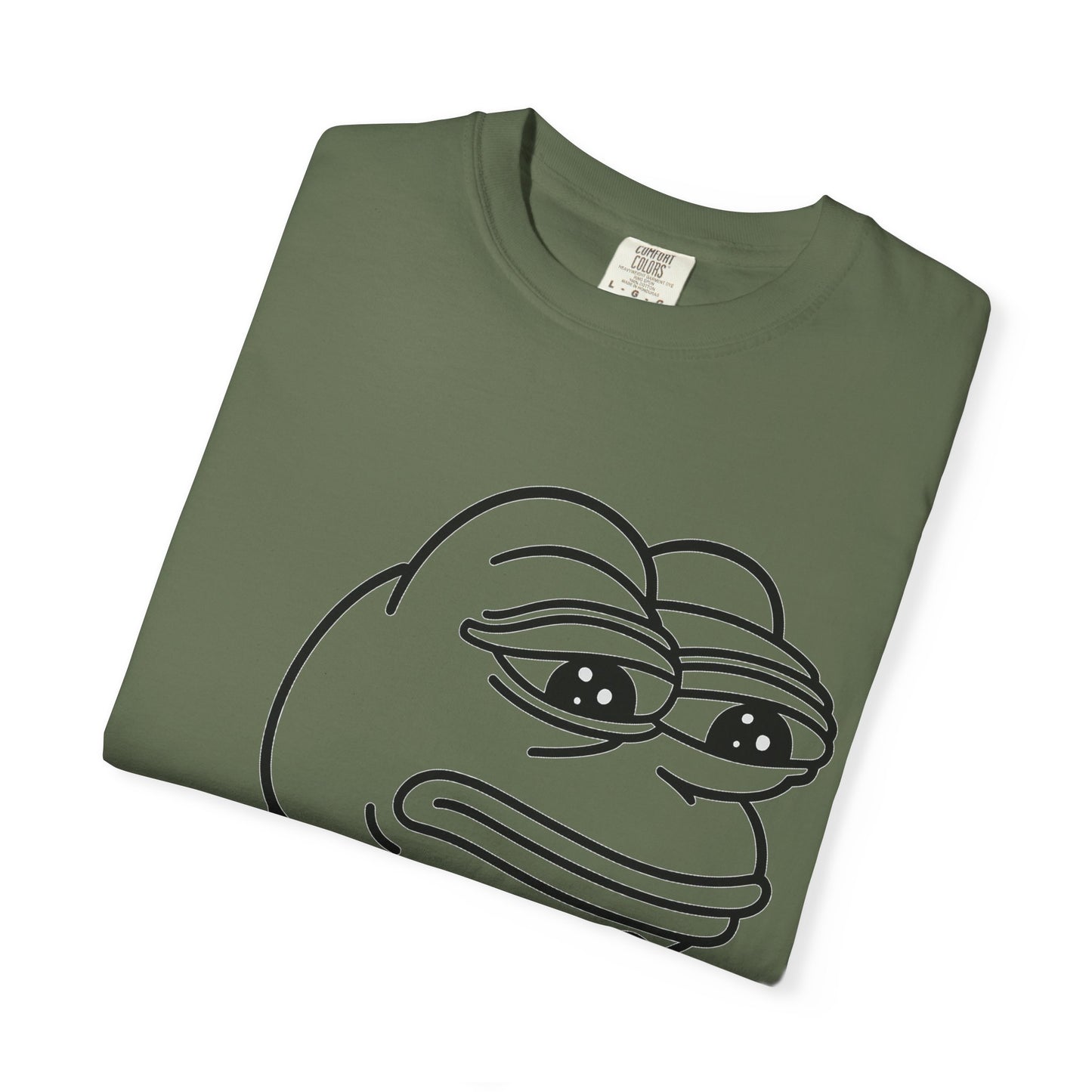 Thoughtful Pepe Unisex T-Shirt, Funny Graphic Tee, Gift for Friends, Casual Wear, Meme Inspired Fashion