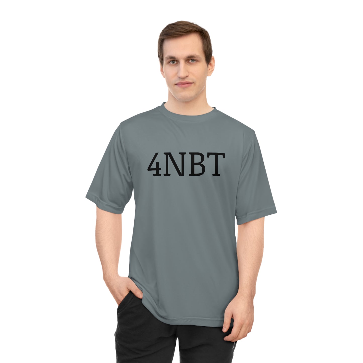 4NBT Unisex Performance T-Shirt, Workout Top, Casual Tee, Gift for Fitness Lovers, Athletic Apparel, Everyday Wear