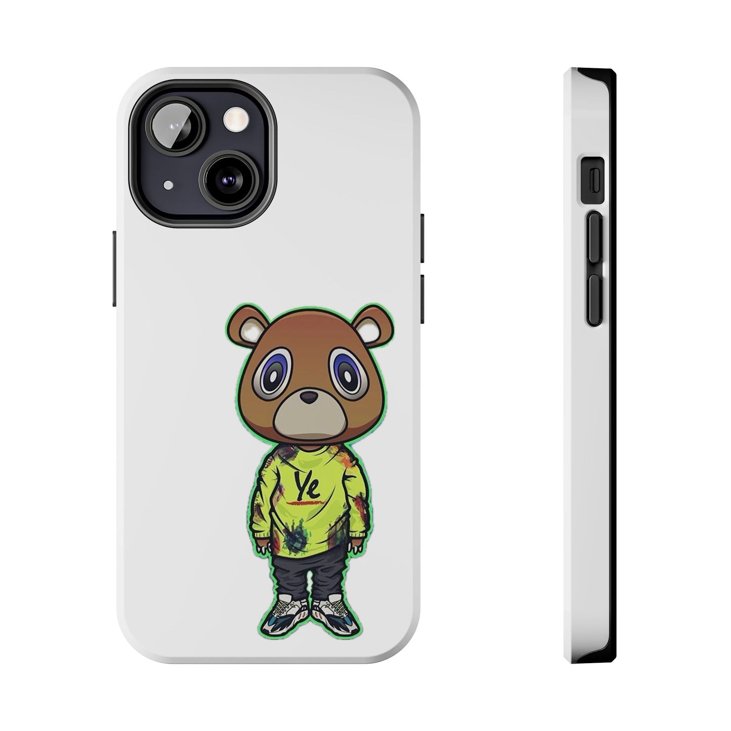 Ye Bear Tough Phone Cases with Cartoon Design - Unique Phone Cover, Durable Mobile Case, Cool Gift for Teens, Fun Accessory for Everyday Use