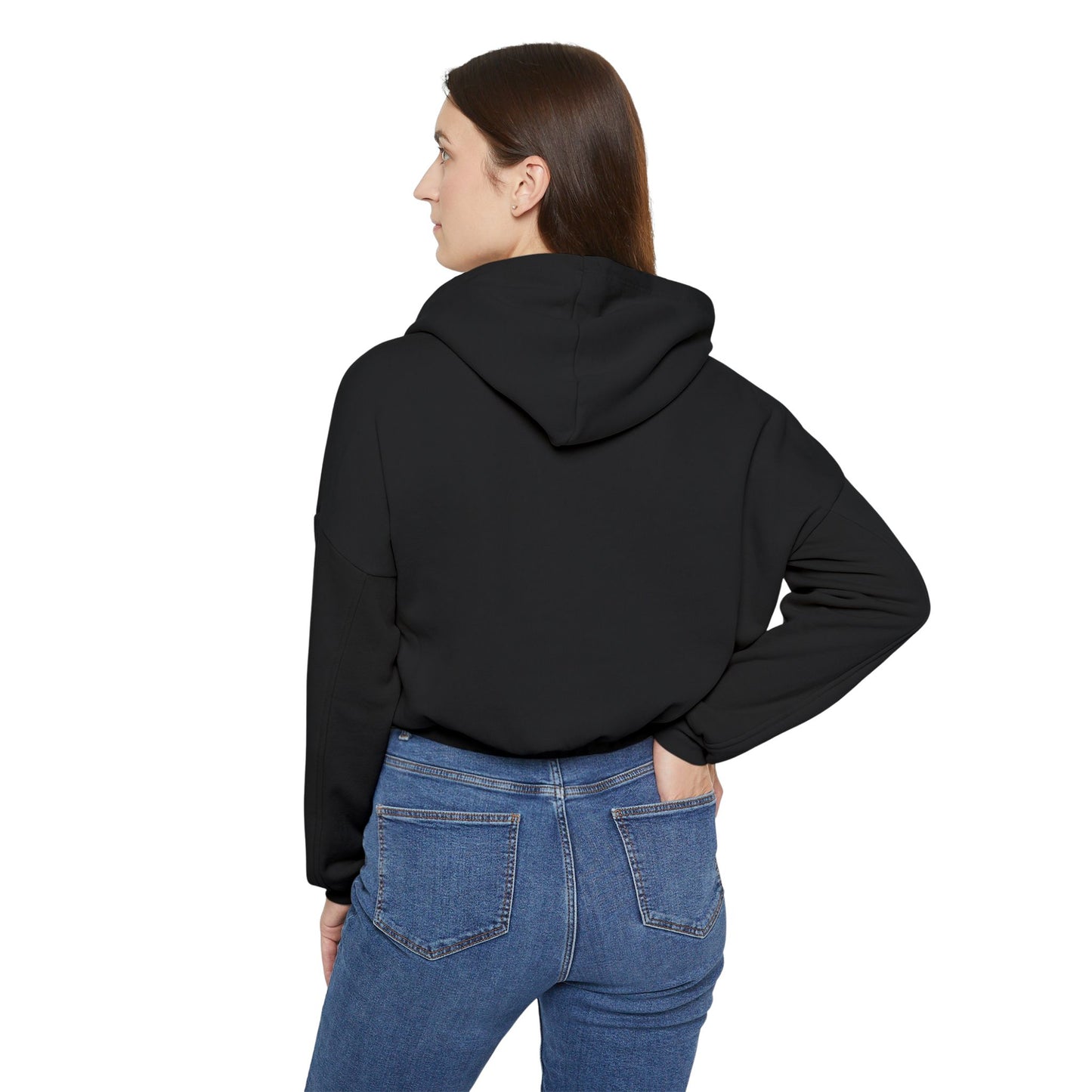 GIGA Empowering Women's Cinched Bottom Hoodie - Her Body My Choice, Feminist Apparel, Activist Fashion, Gift for Her, Casual Wear